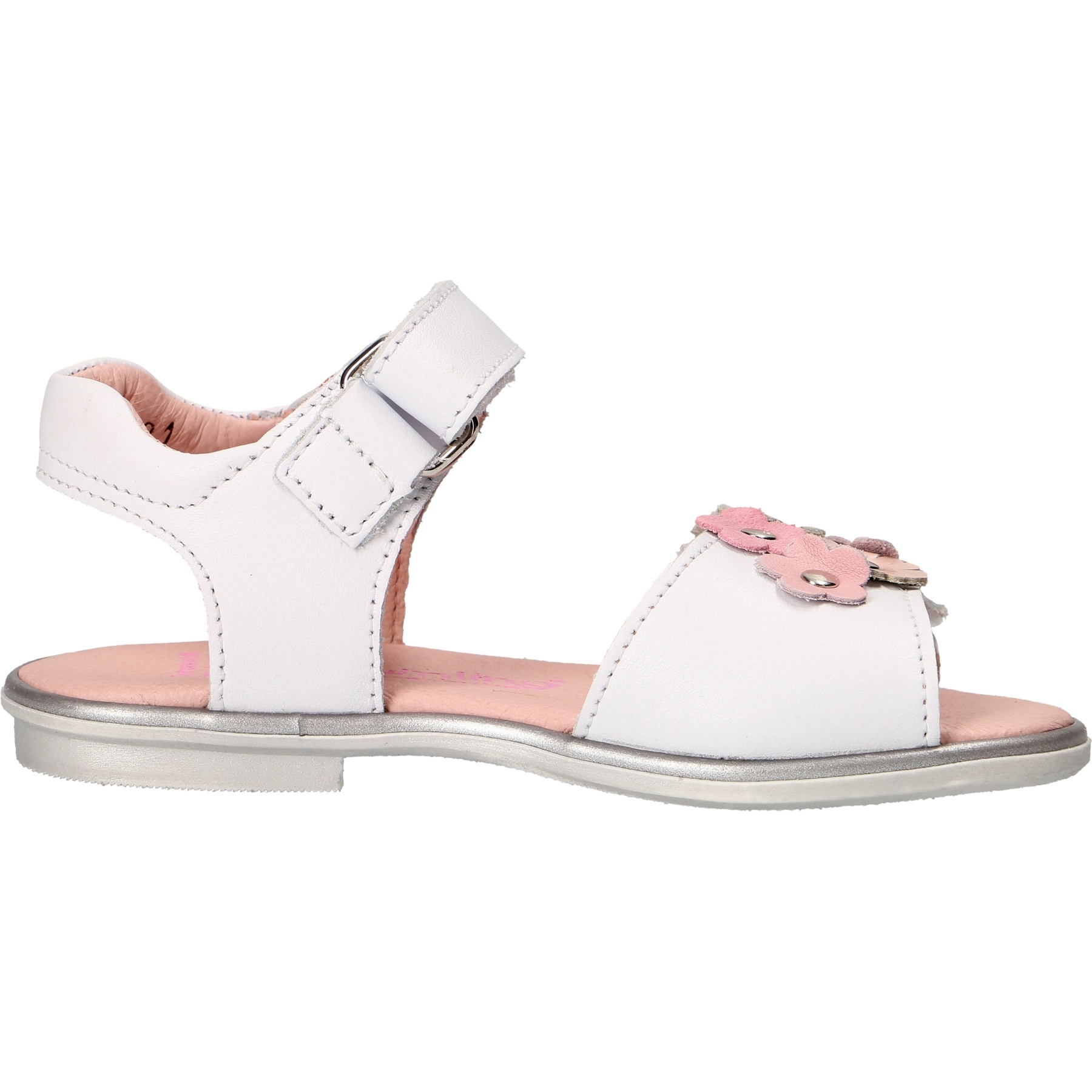 weiße sandale seitenansicht rechts