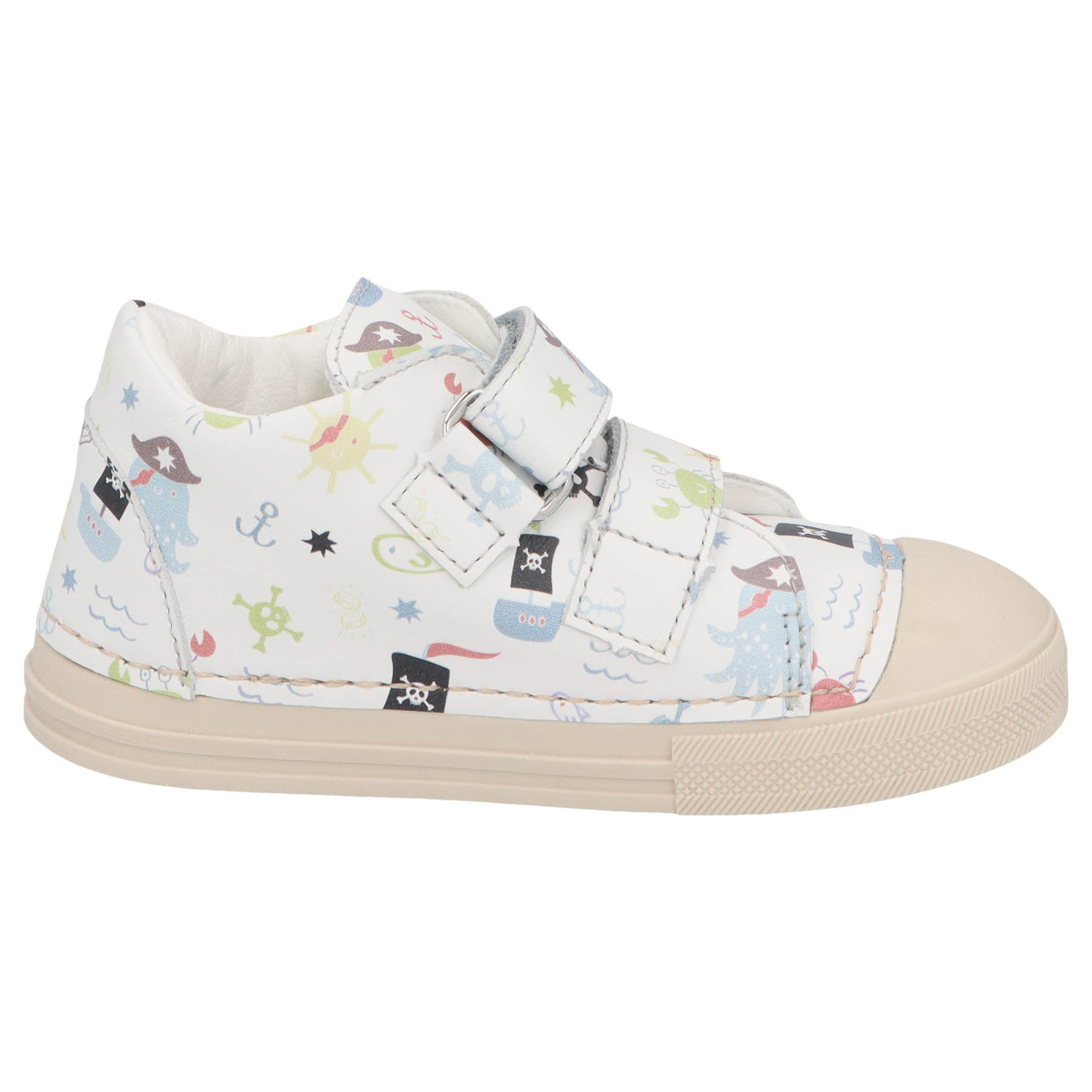 mehrfarbige lauflernschuhe seitenansicht rechts