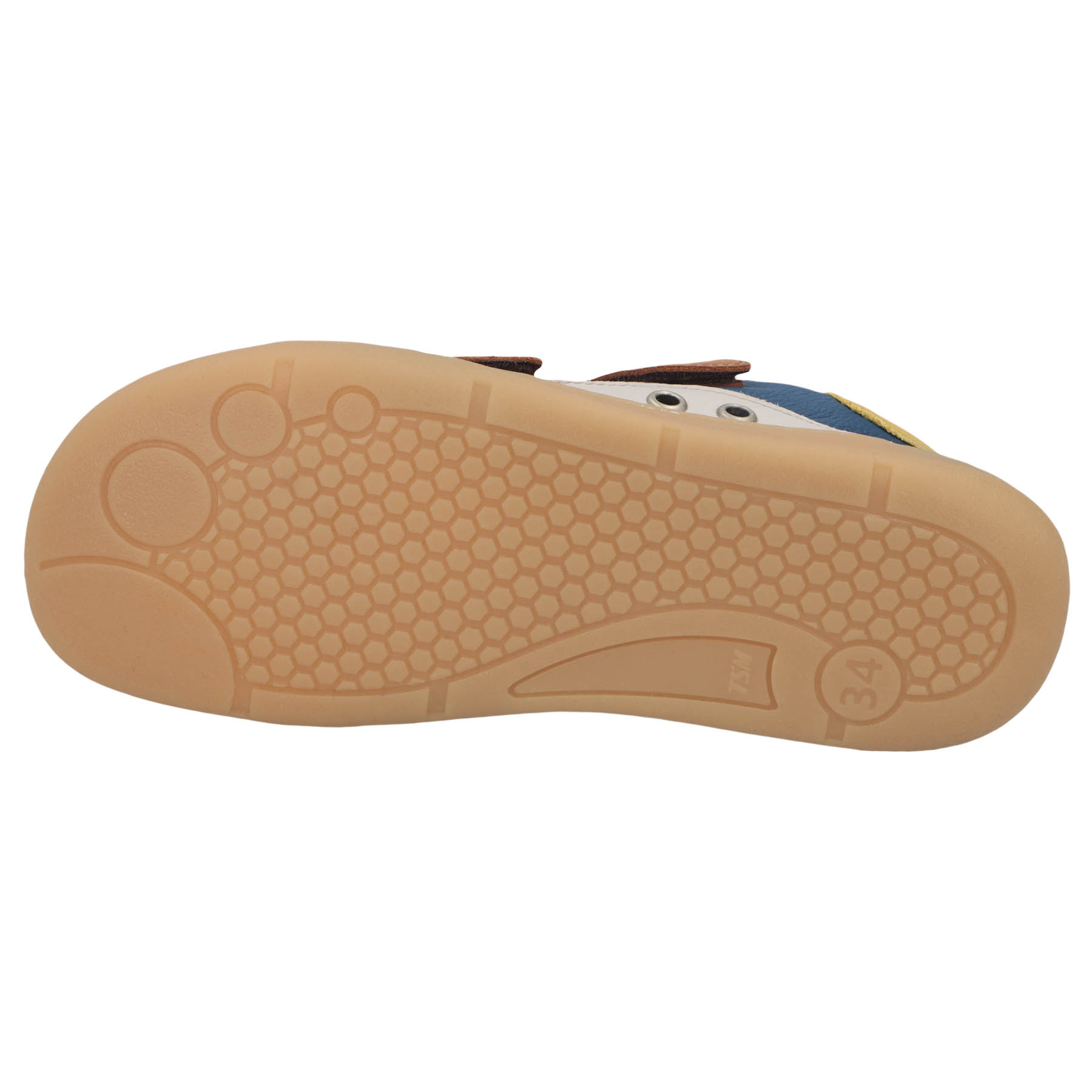 braune lauflernschuhe sohlenansicht