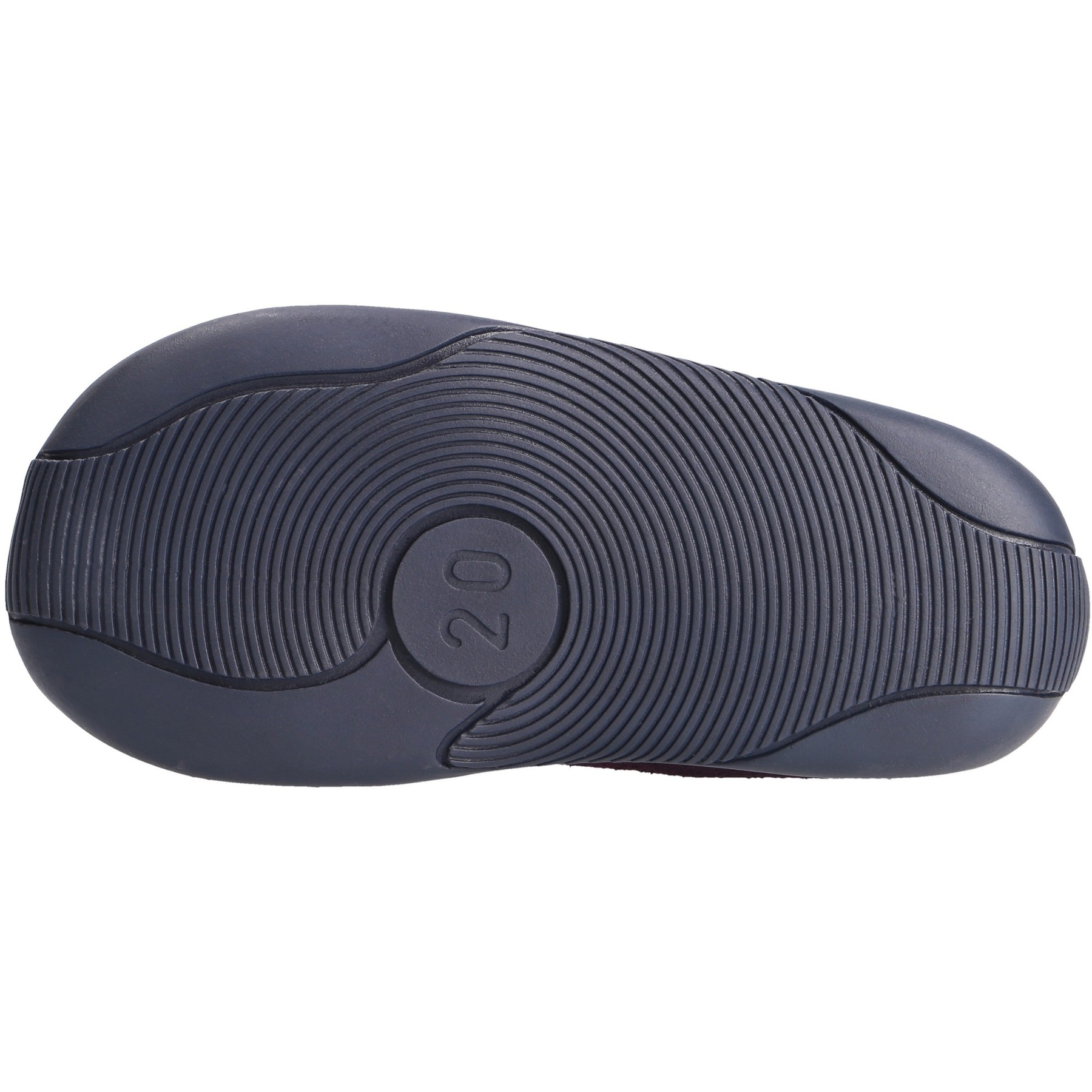 rote lauflernschuhe sohlenansicht