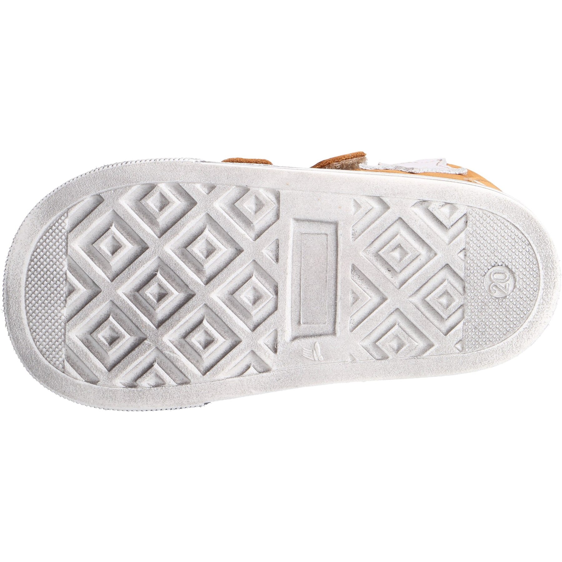 braune lauflernschuhe sohlenansicht