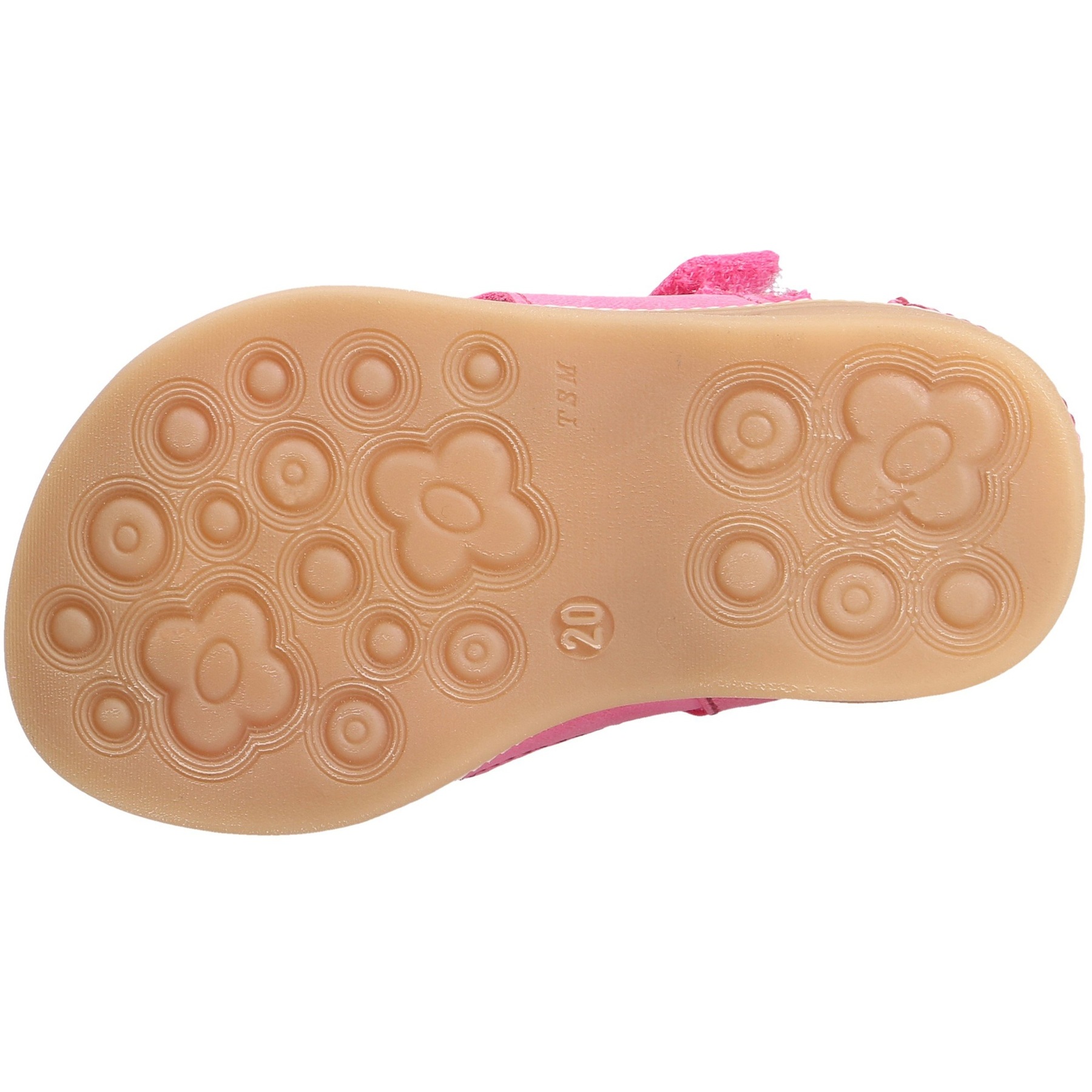 rote miniletten sohlenansicht