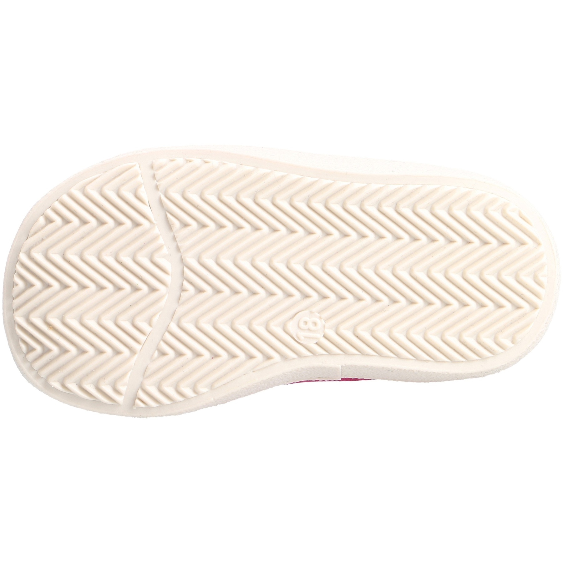 rote lauflernschuhe sohlenansicht