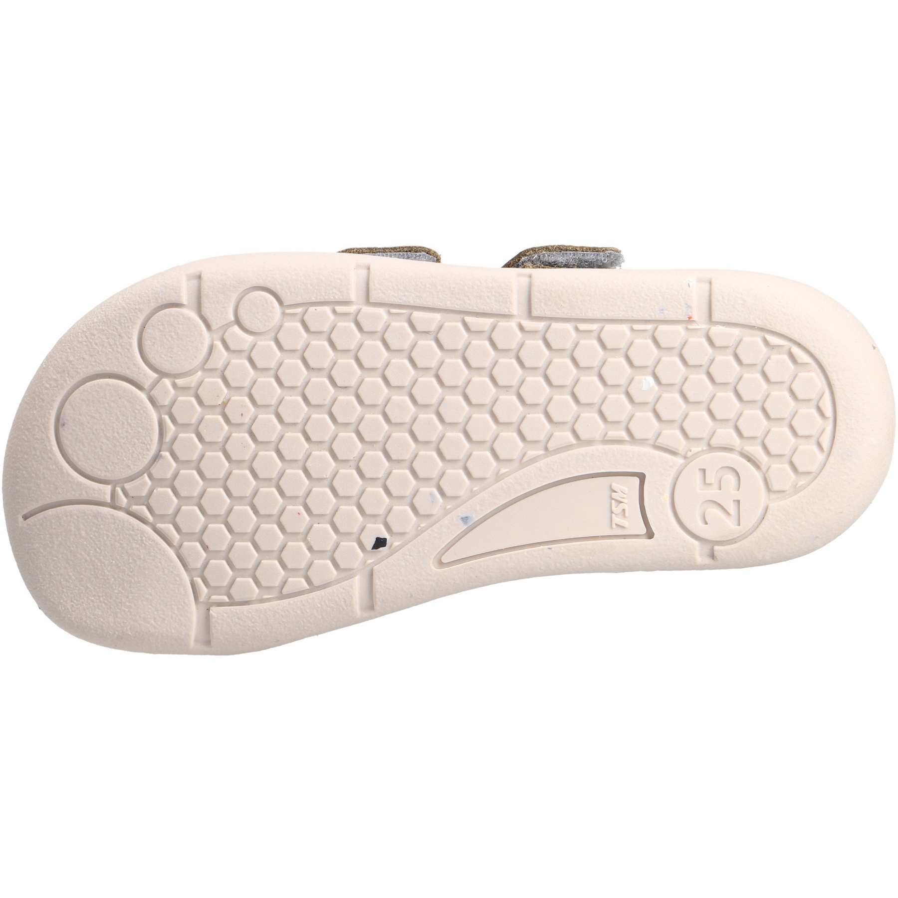 mehrfarbige lauflernschuhe sohlenansicht