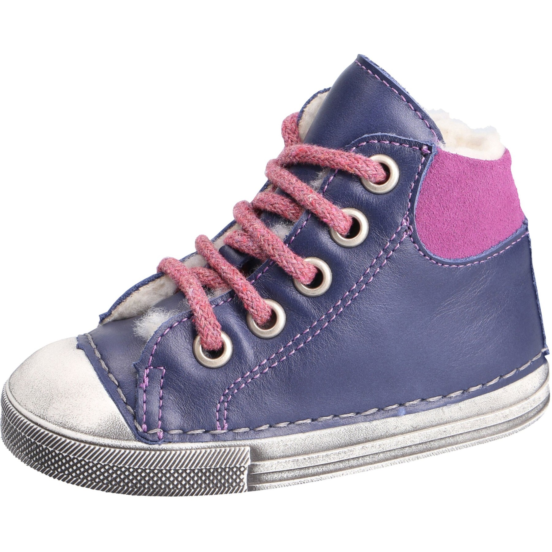 blaue lauflernschuhe 3-4 ansicht