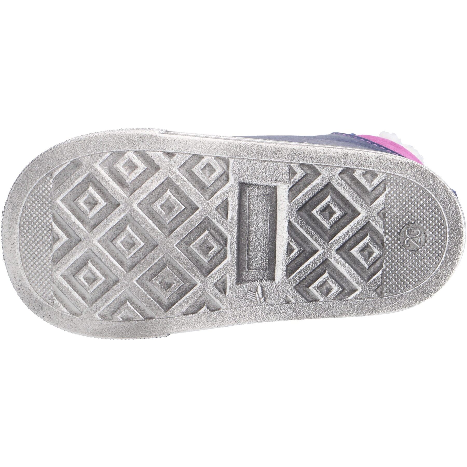 blaue lauflernschuhe sohlenansicht