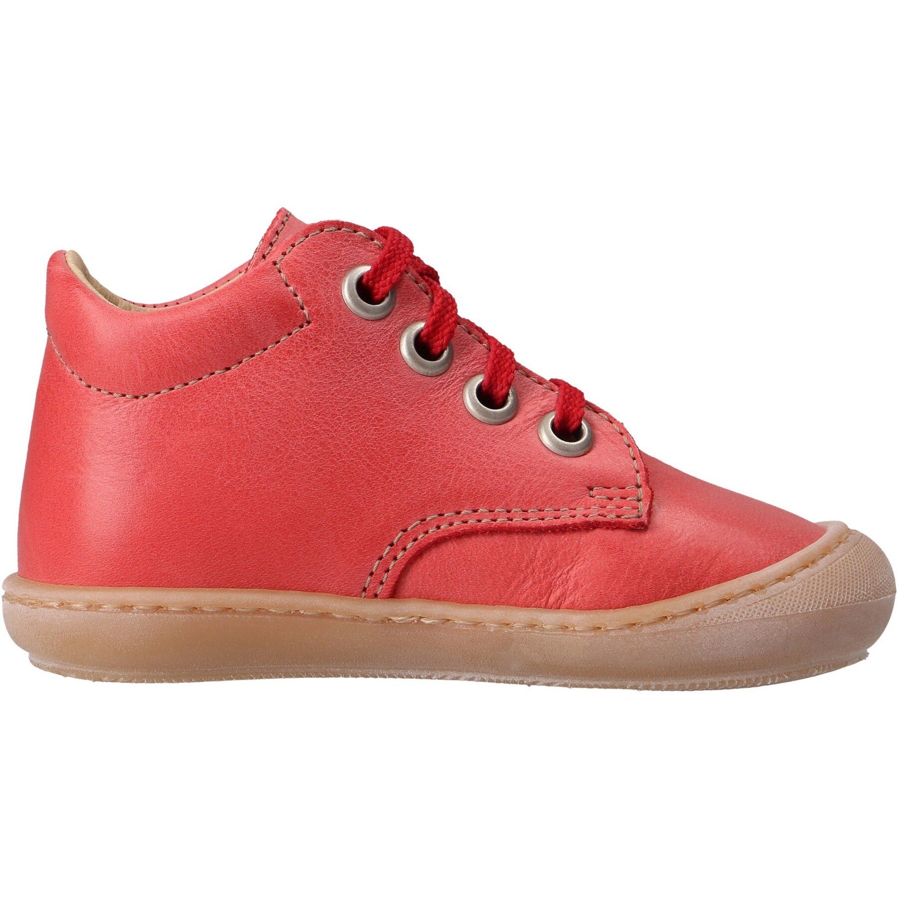 rote lauflernschuhe seitenansicht rechts
