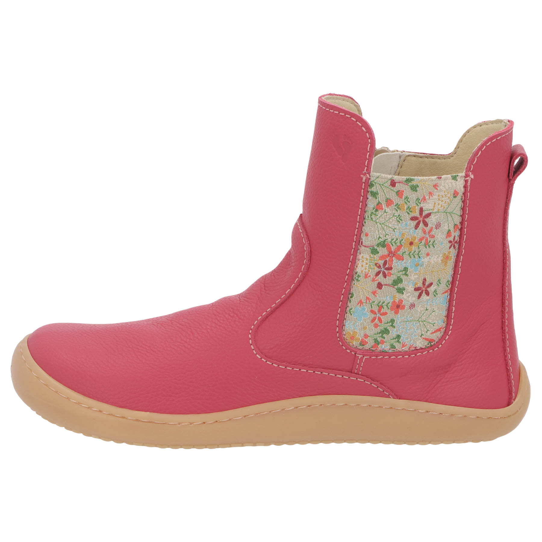 rote stiefel seitenansicht links