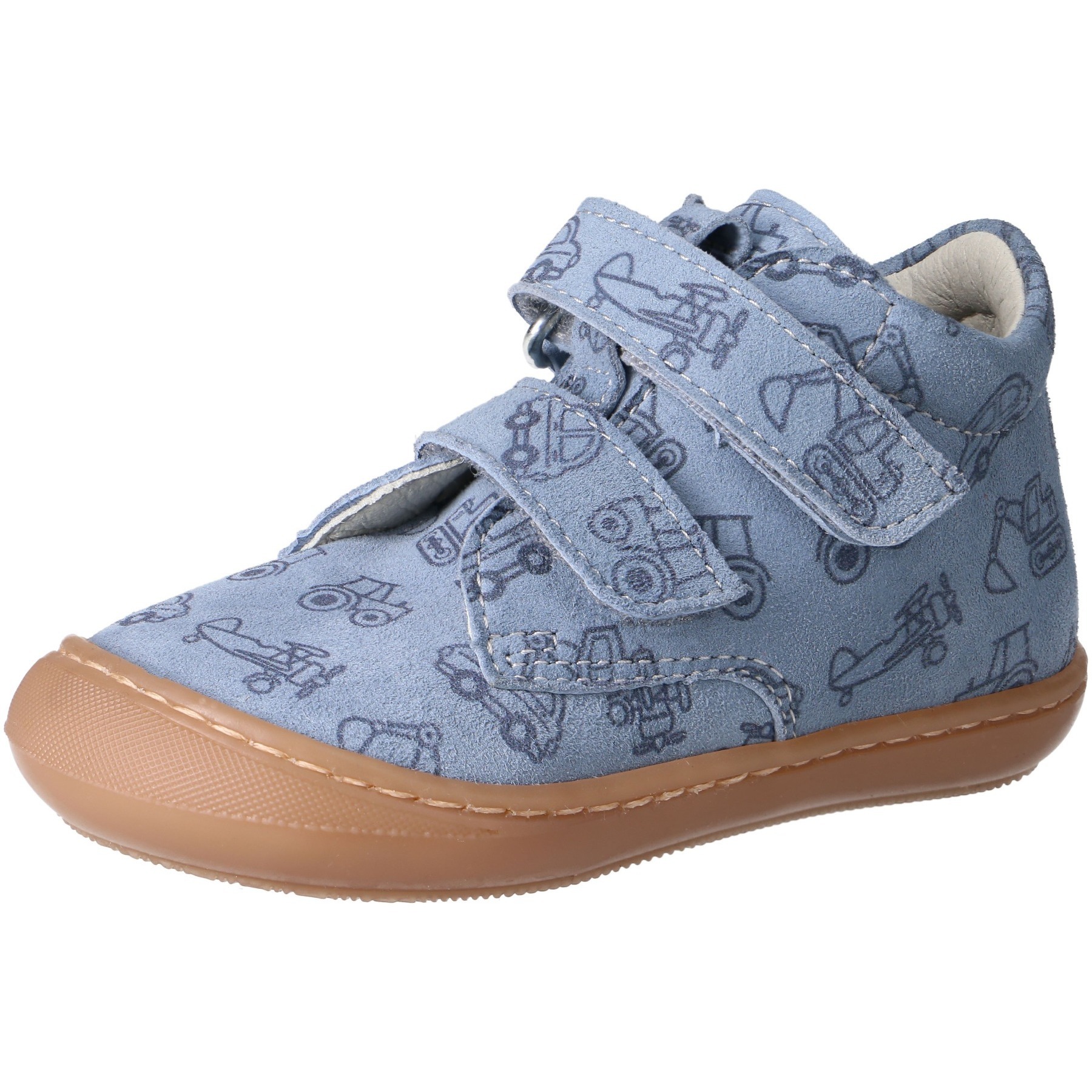 blaue lauflernschuhe 3-4 ansicht