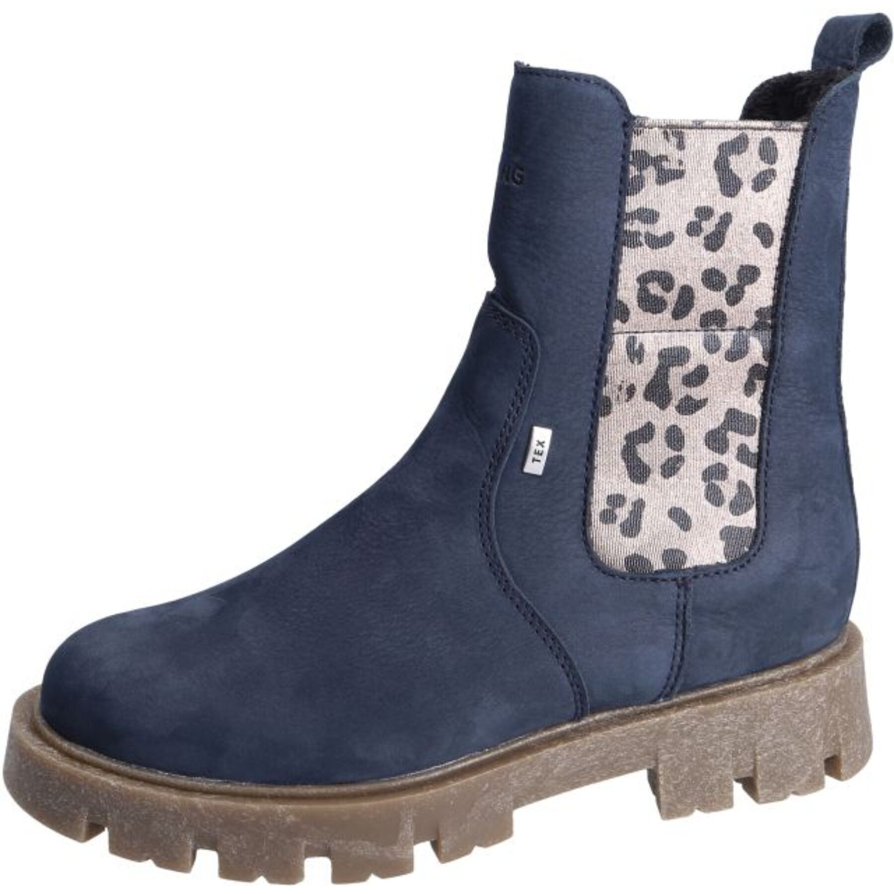 graue stiefeletten 3-4 ansicht