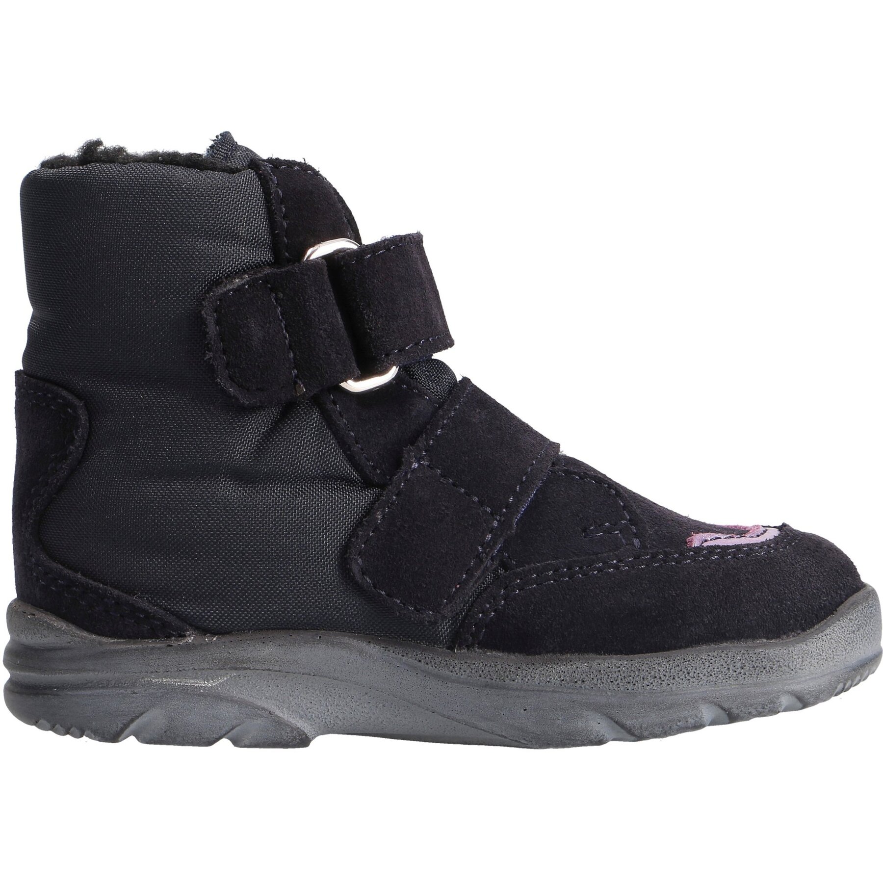 blaue stiefeletten seitenansicht rechts