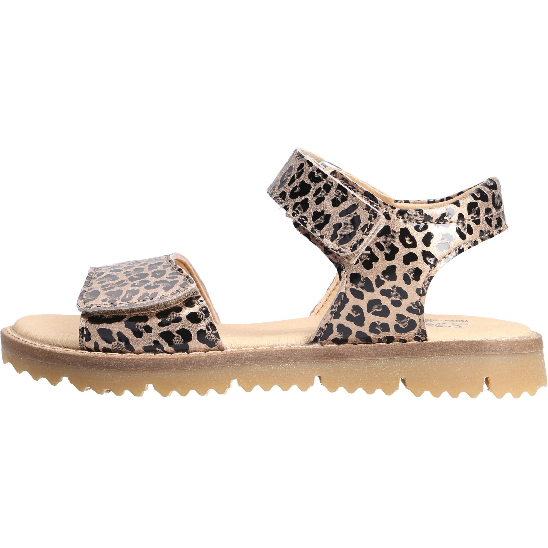 mehrfarbige sandale seitenansicht links