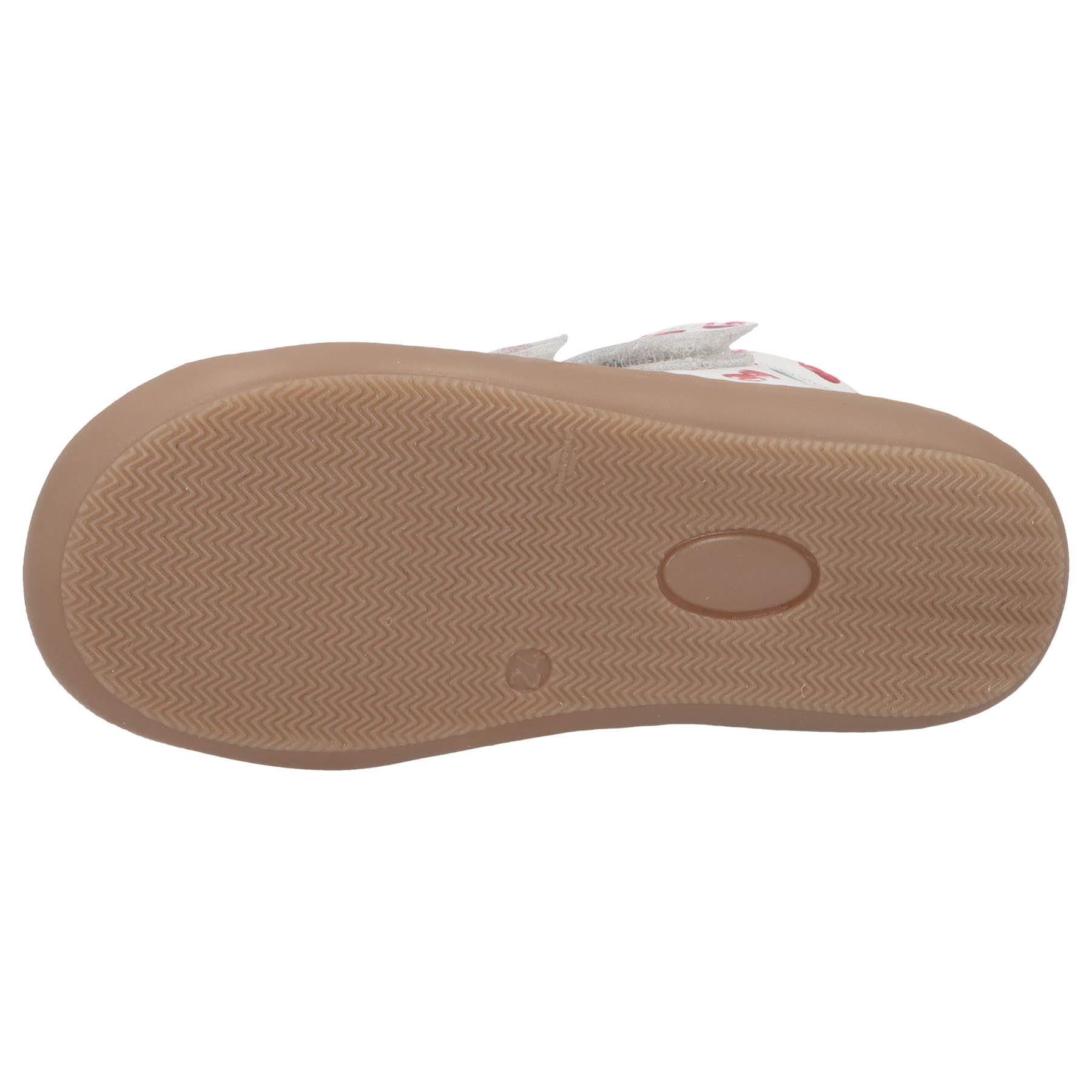 mehrfarbige lauflernschuhe sohlenansicht