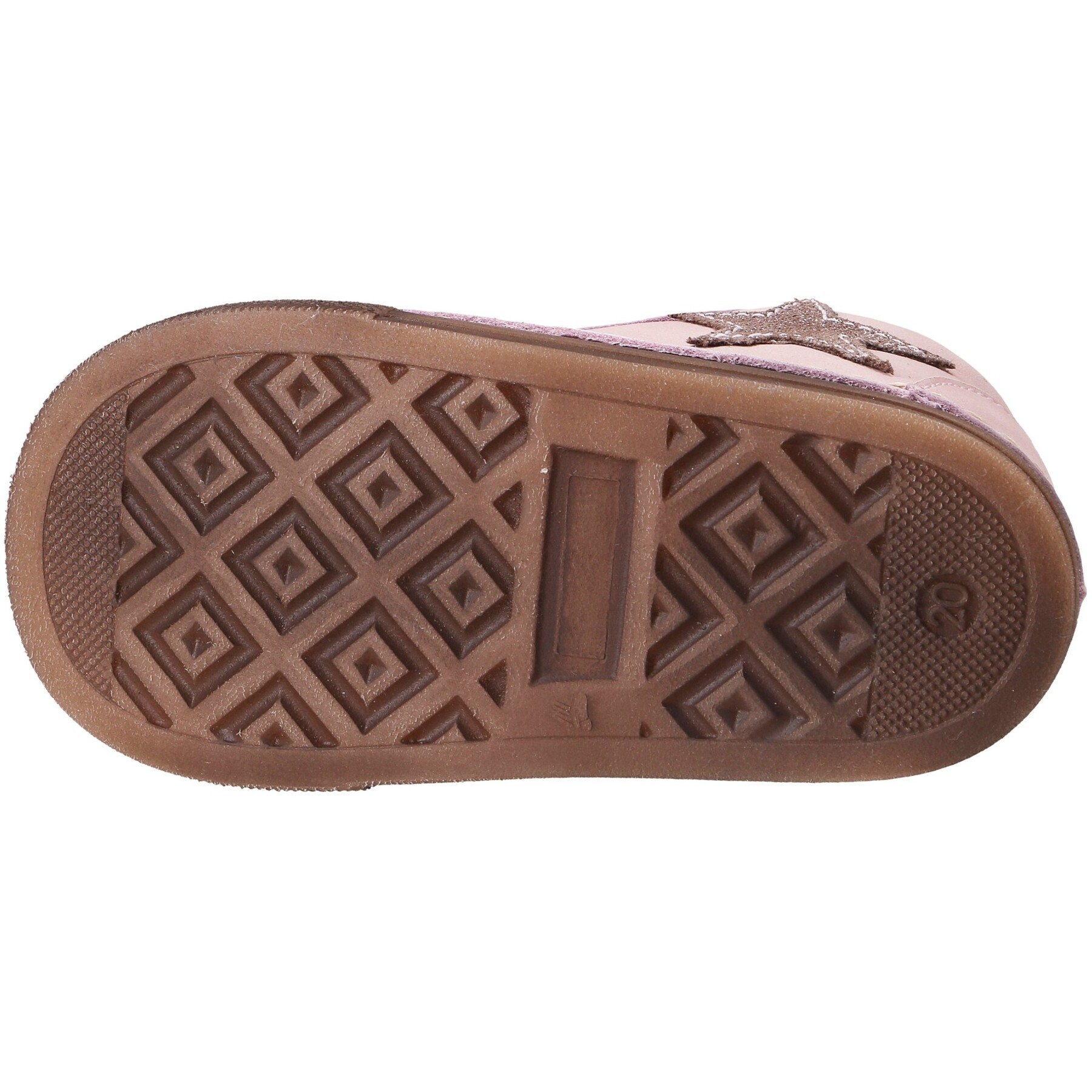 rote lauflernschuhe sohlenansicht