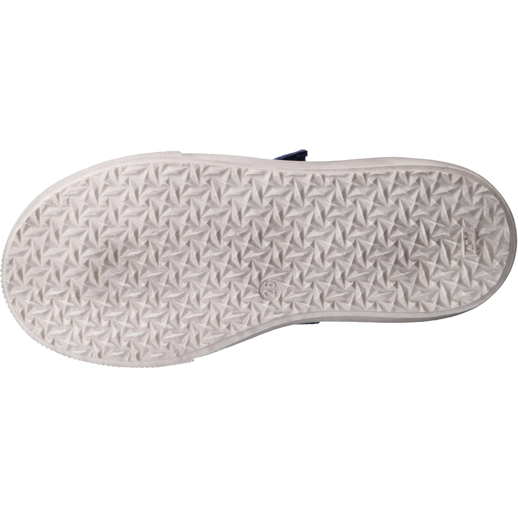 blaue halbschuh sohlenansicht