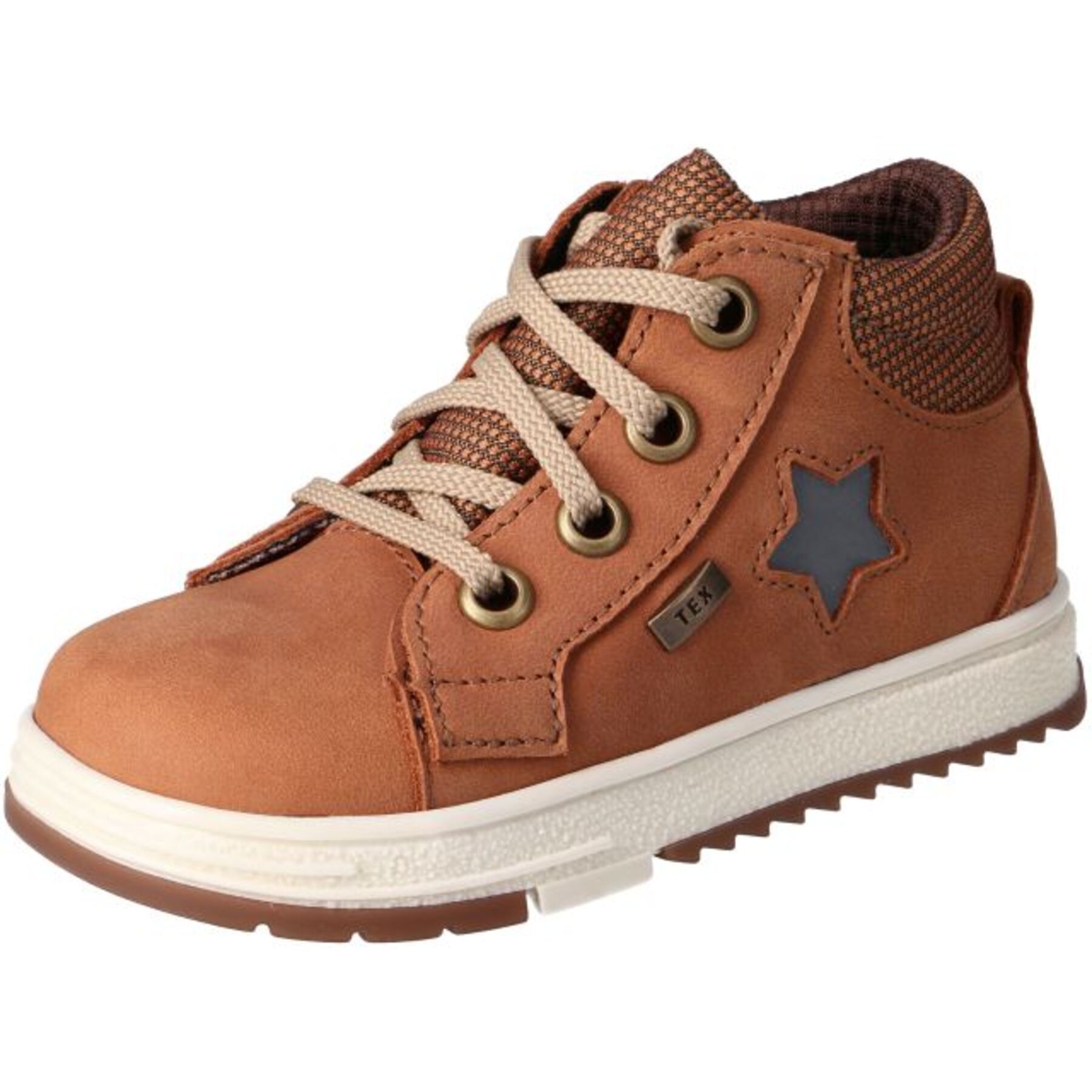 braune lauflernschuhe 3-4 ansicht