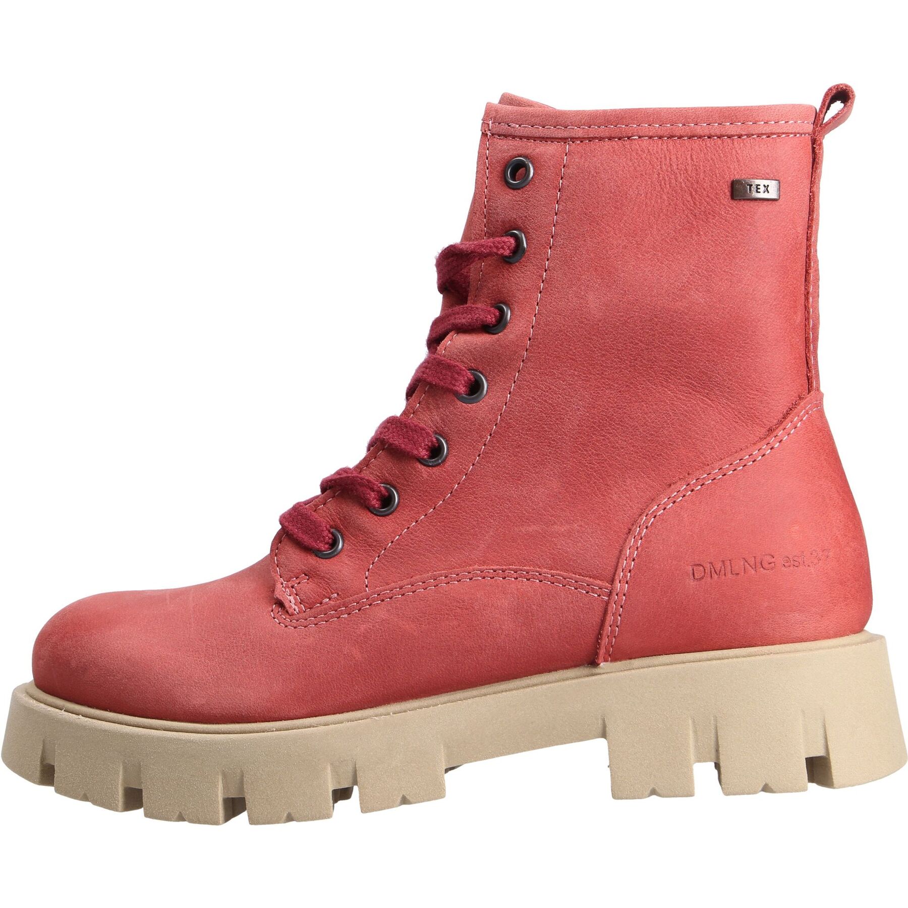 graue stiefeletten seitenansicht links