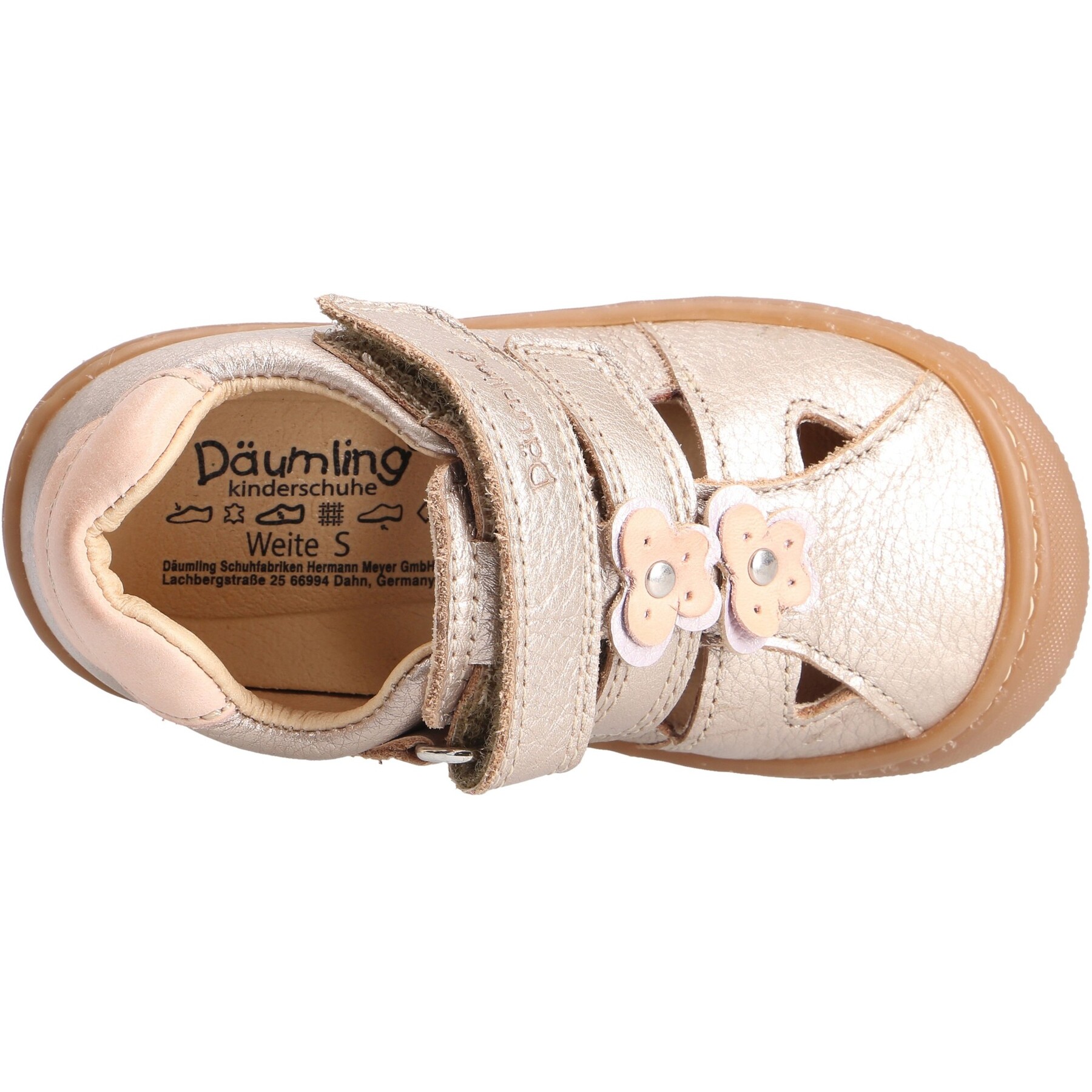 none lauflernschuhe draufsicht