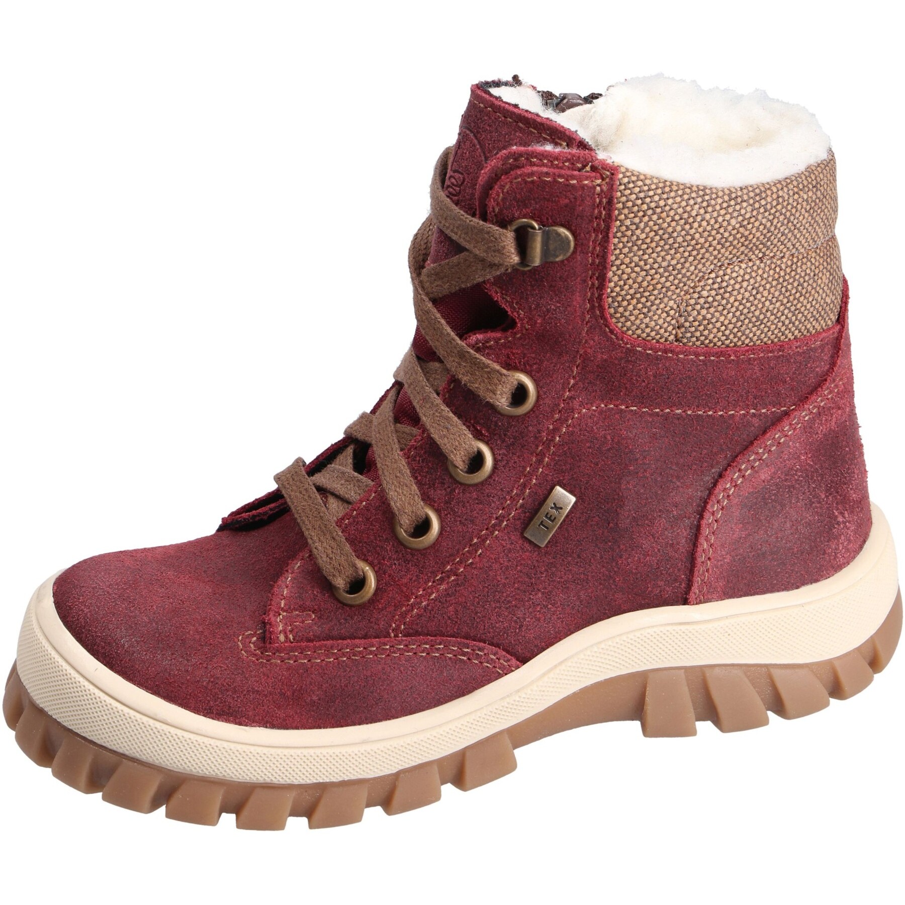 rote stiefeletten 3-4 ansicht