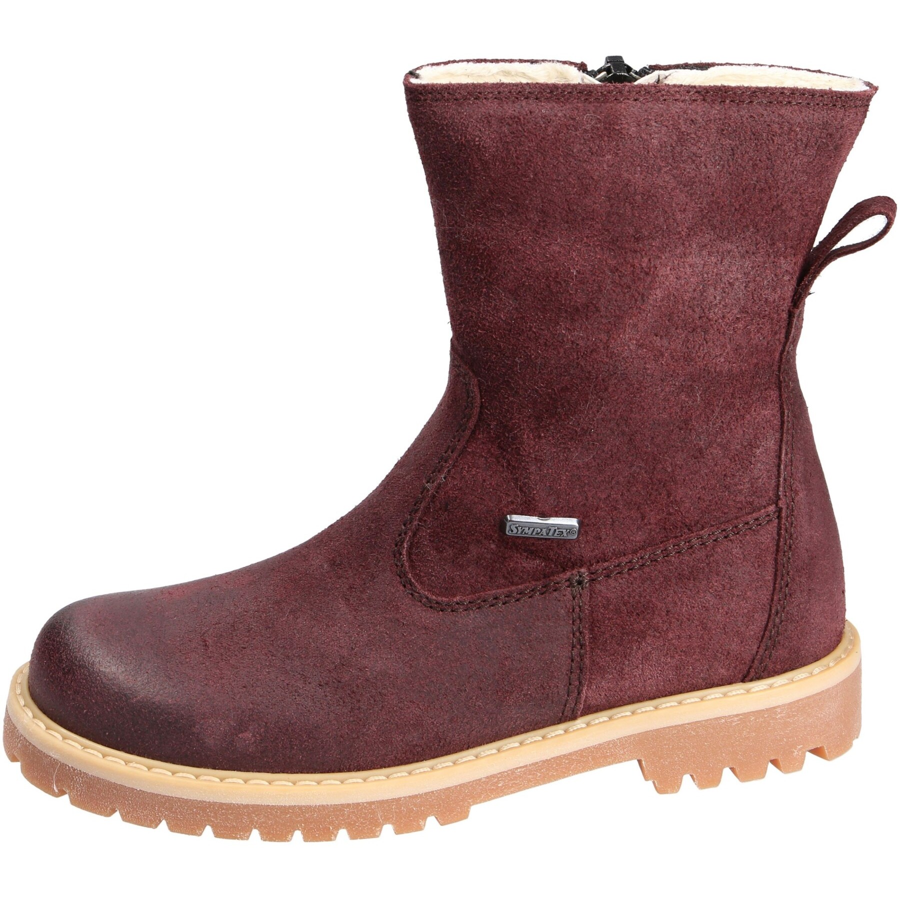 rote stiefeletten 3-4 ansicht