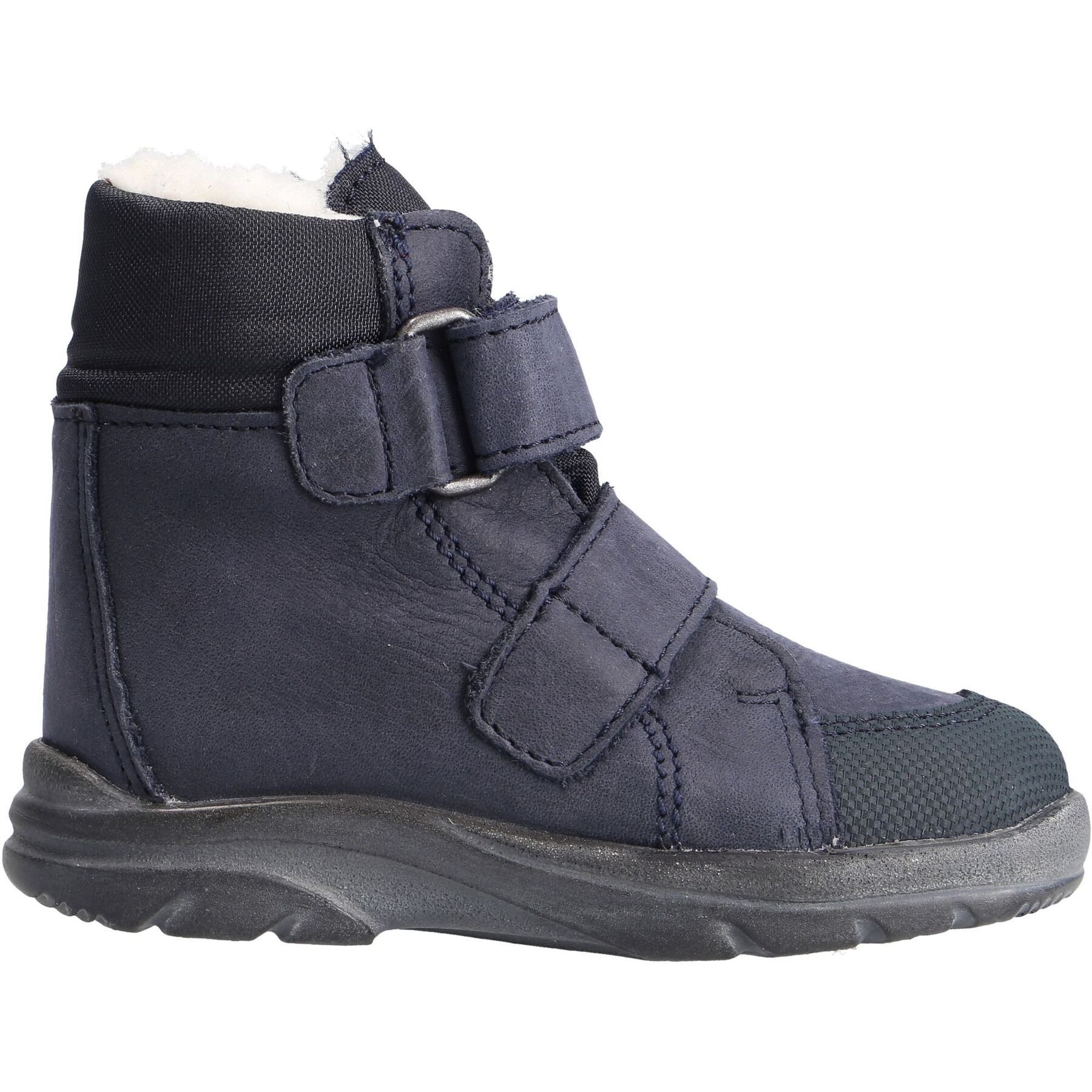 blaue stiefeletten seitenansicht rechts