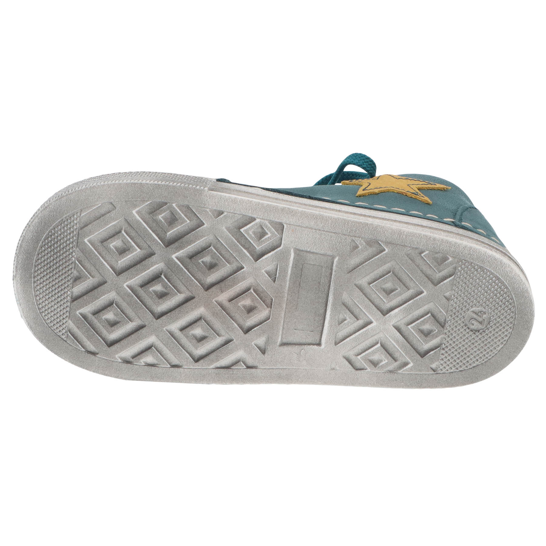 blaue lauflernschuhe sohlenansicht