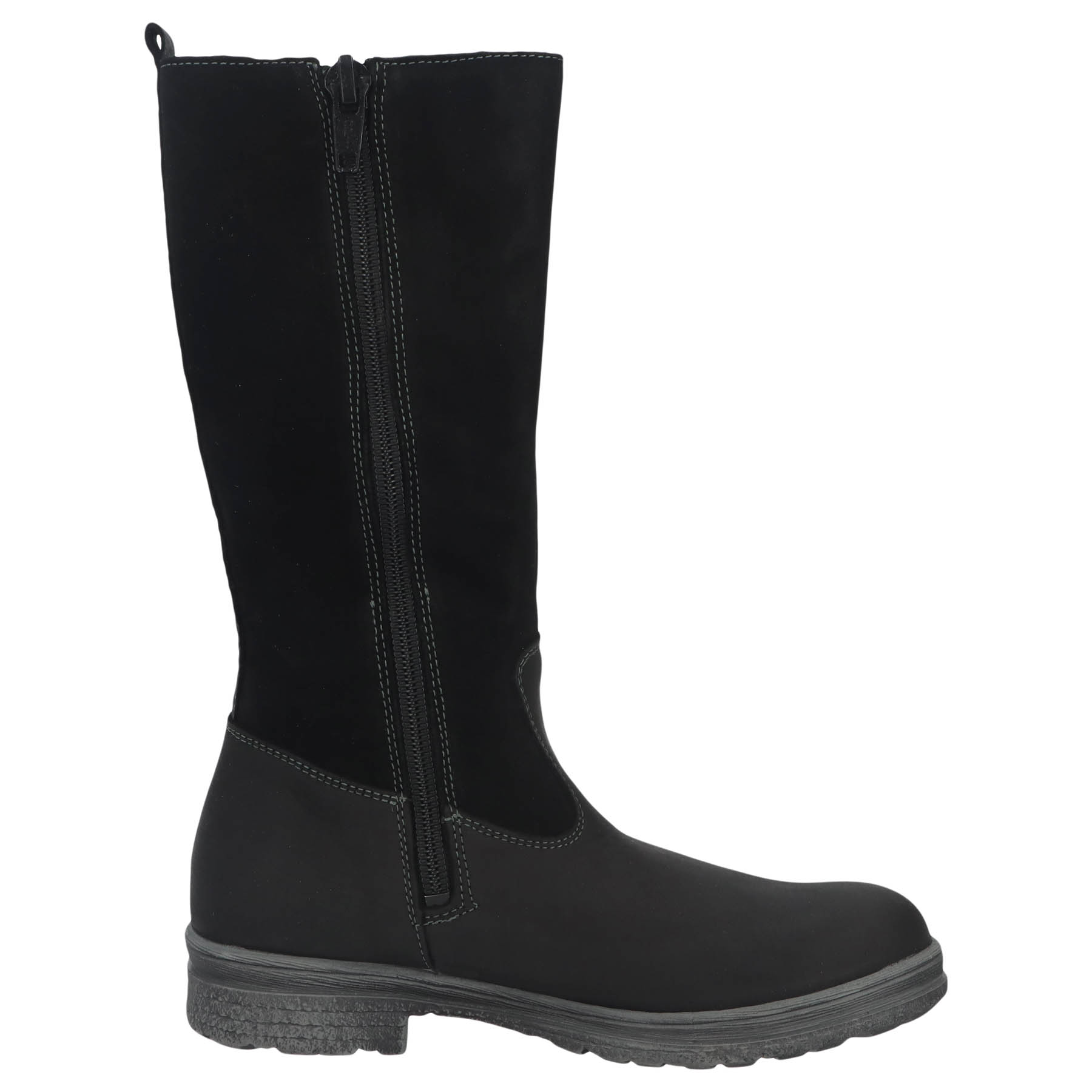 schwarze stiefel seitenansicht rechts