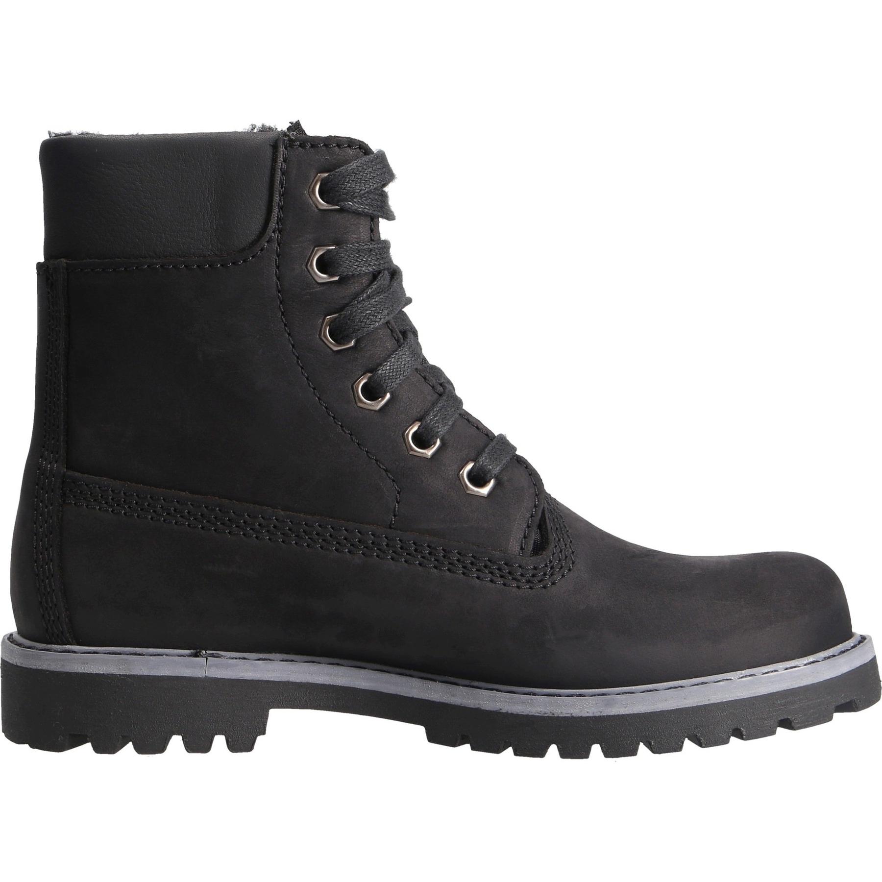 schwarze stiefeletten seitenansicht rechts