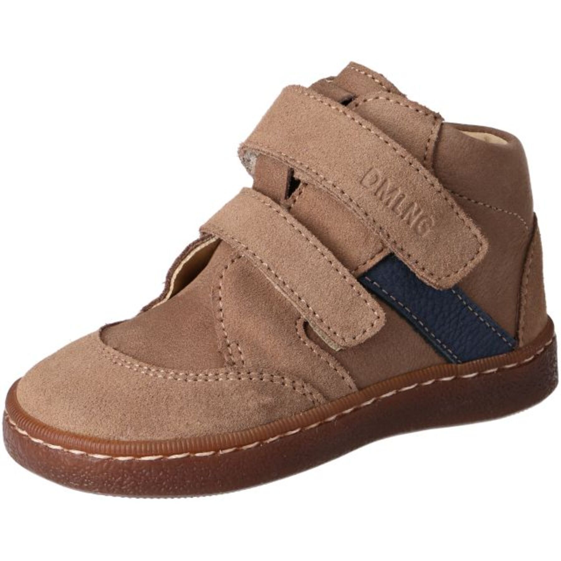 braune lauflernschuhe 3-4 ansicht