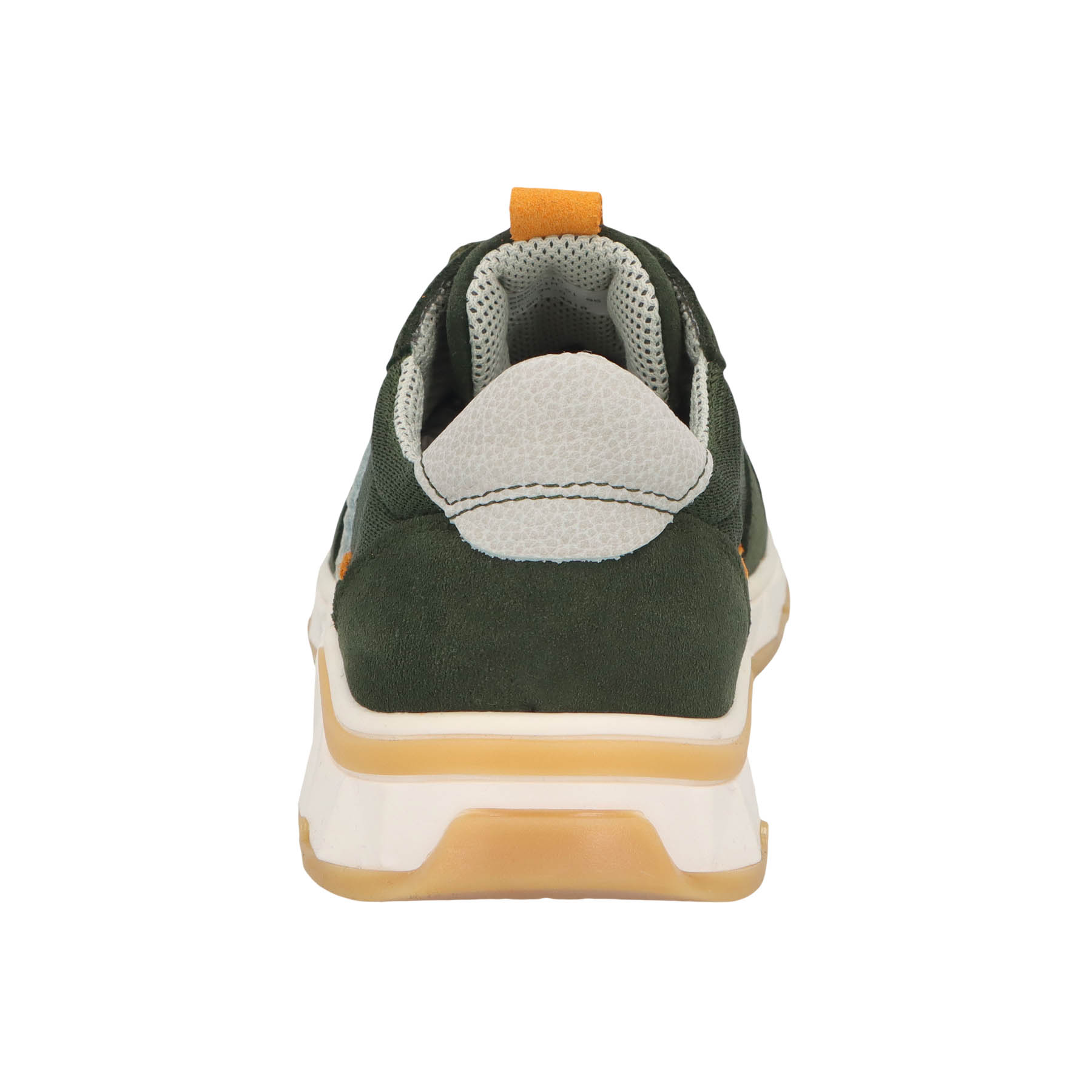 grüne sneaker hinteransicht