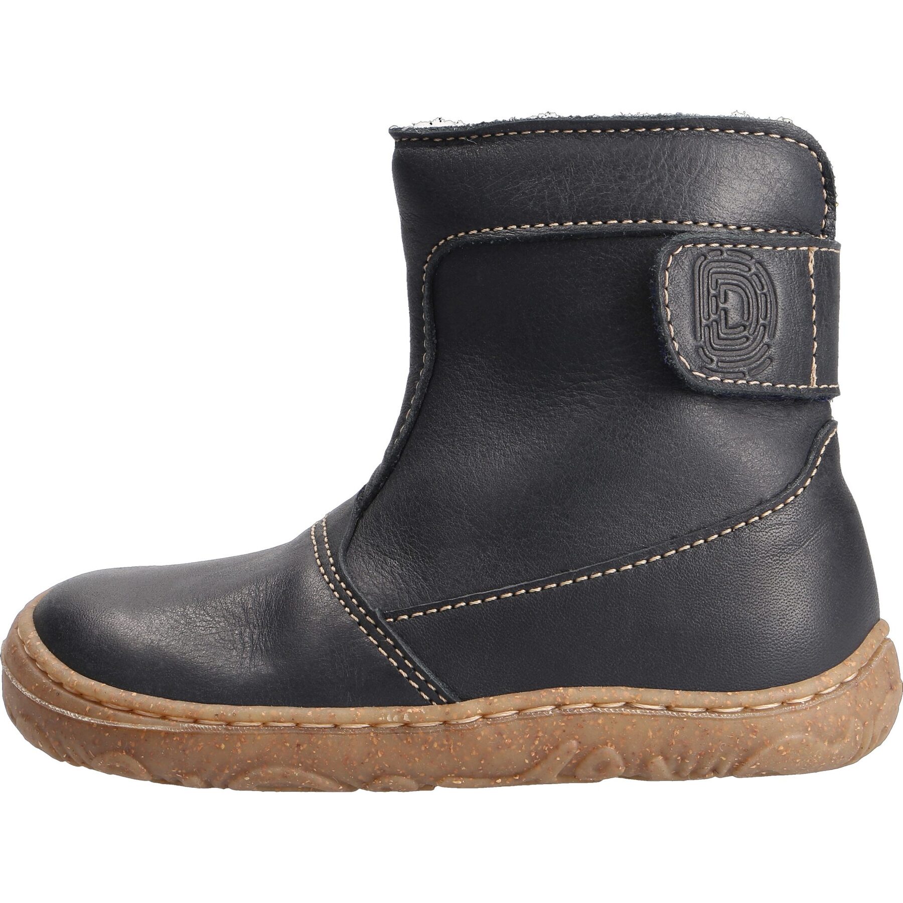 blaue lauflernschuhe seitenansicht links