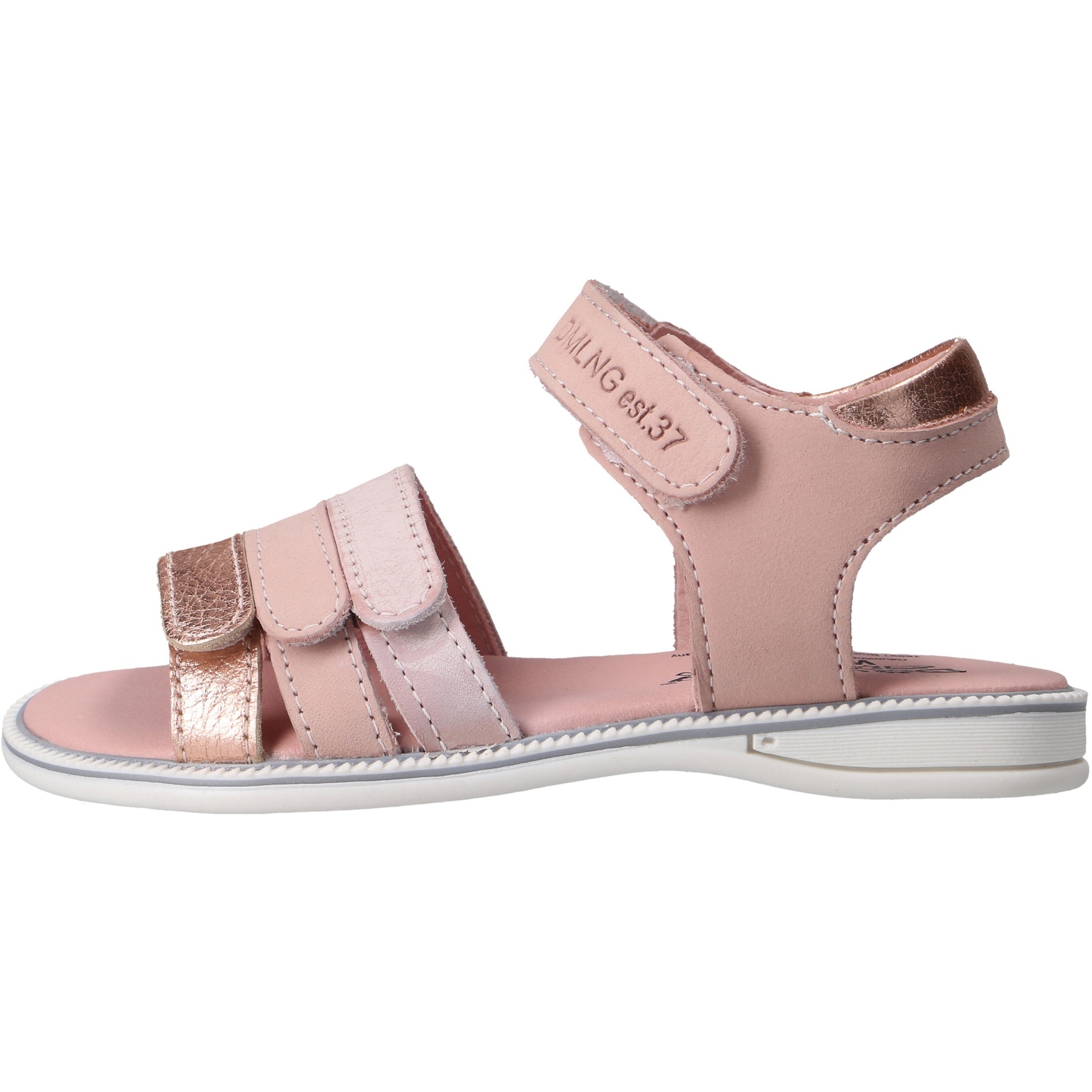 rote sandale seitenansicht links