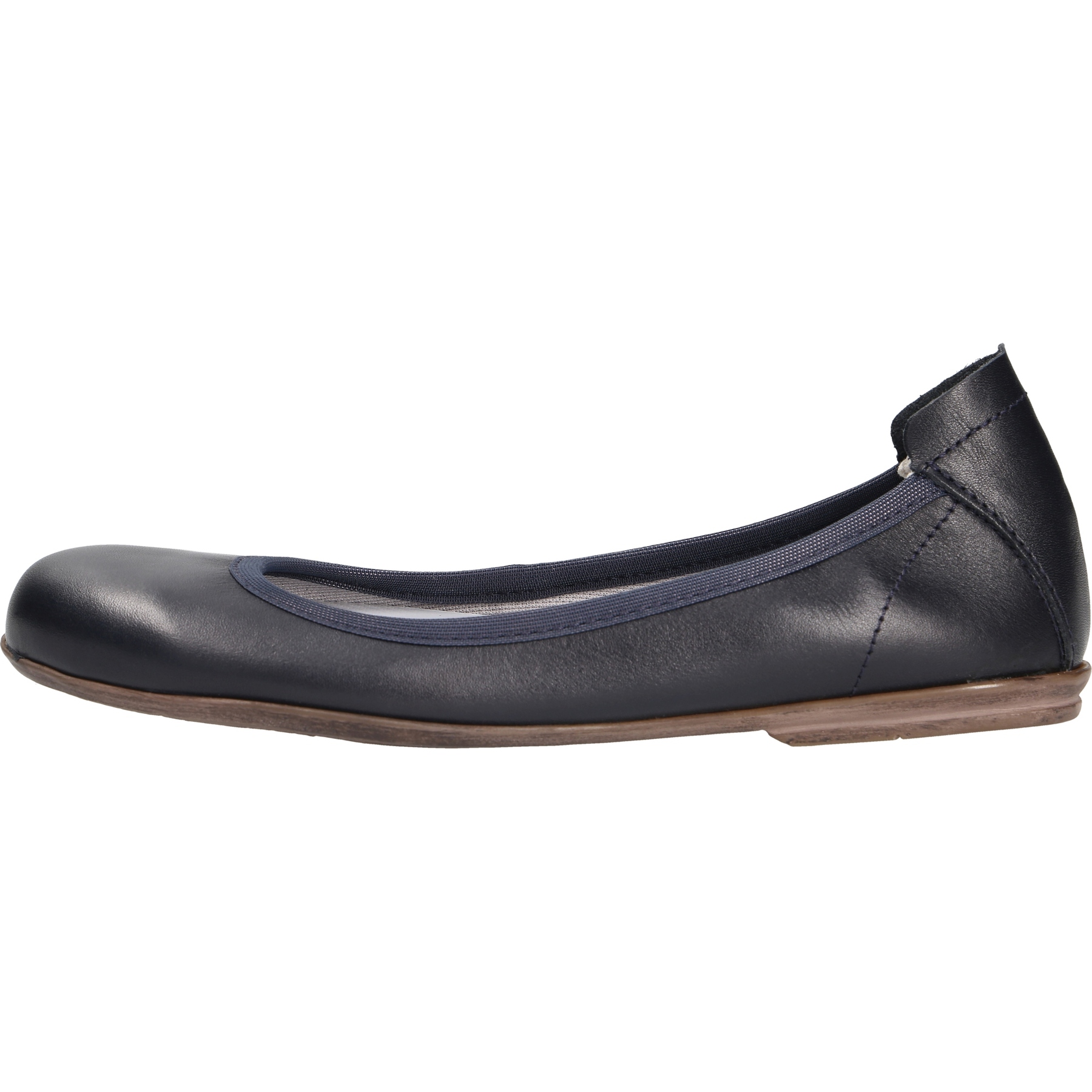 blaue ballerina seitenansicht links