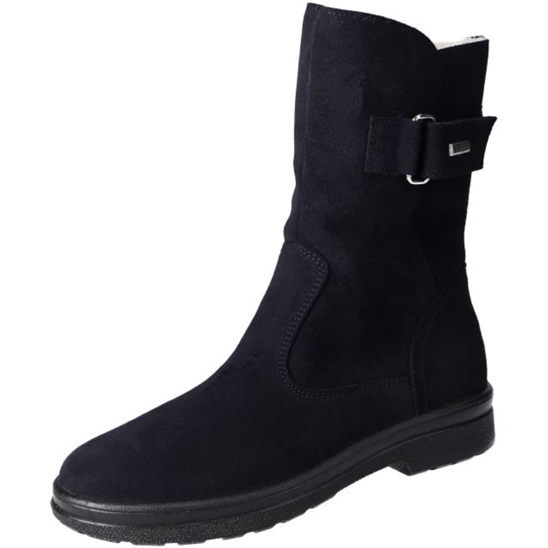 blaue stiefel 3-4 ansicht