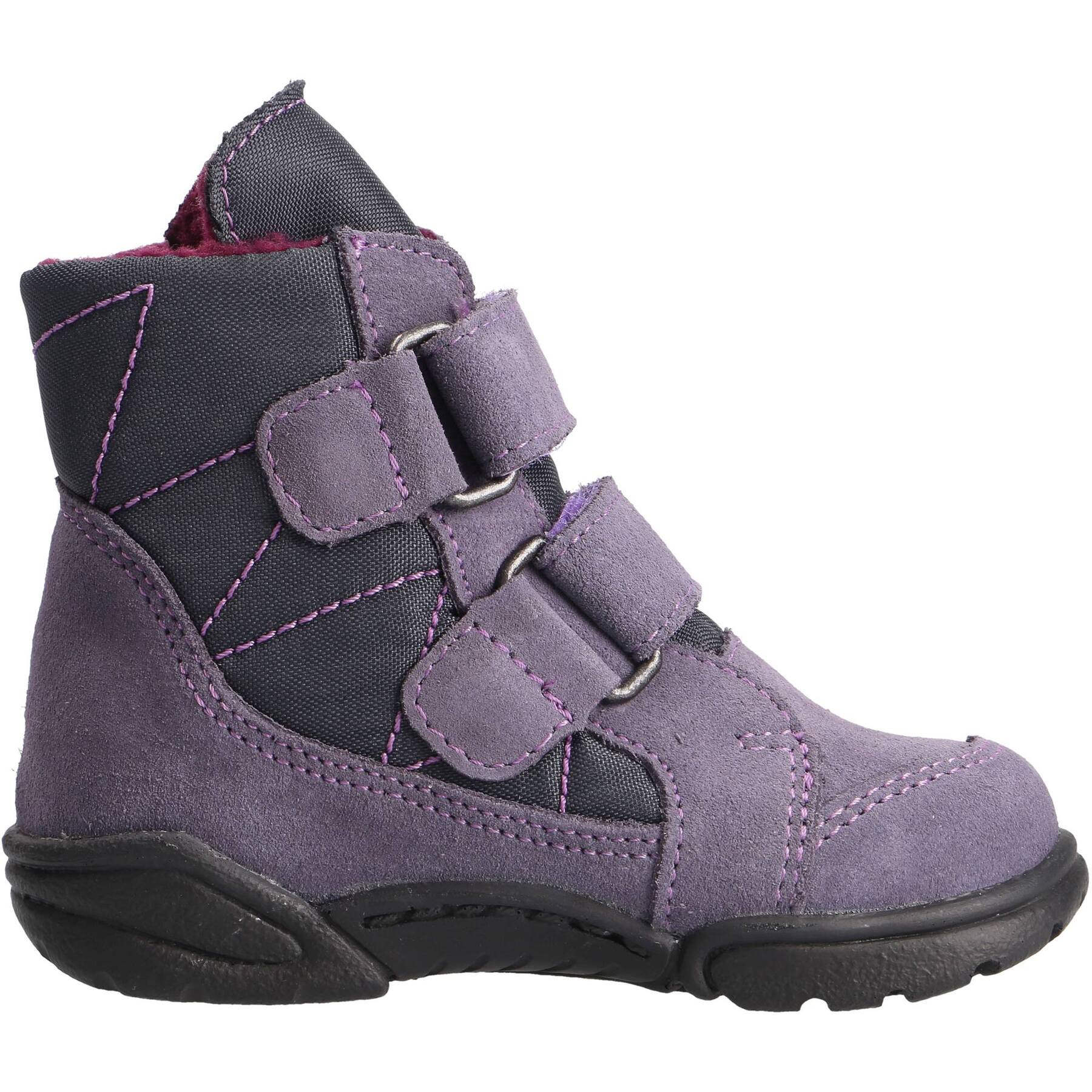 mehrfarbige stiefeletten seitenansicht rechts