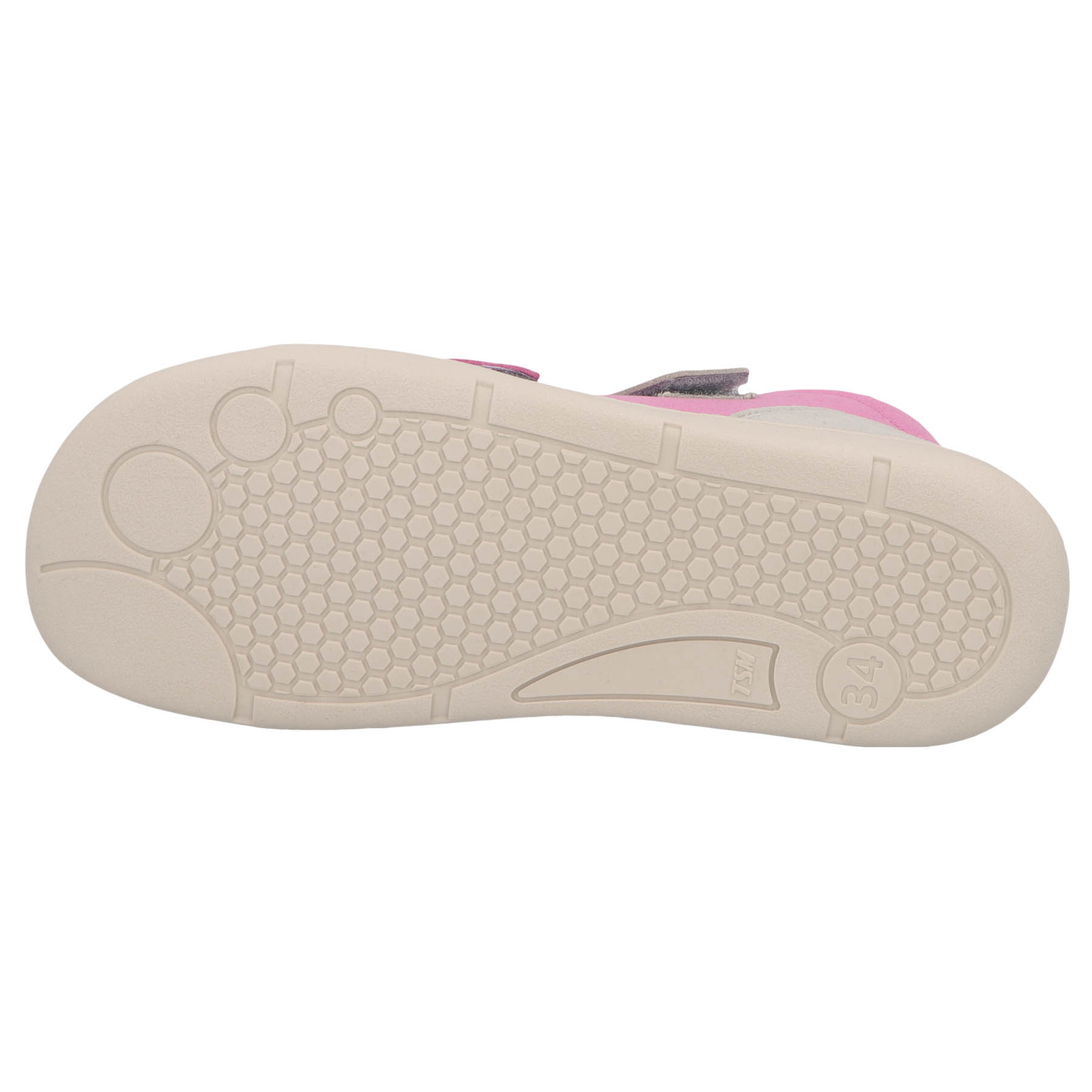 rote lauflernschuhe sohlenansicht