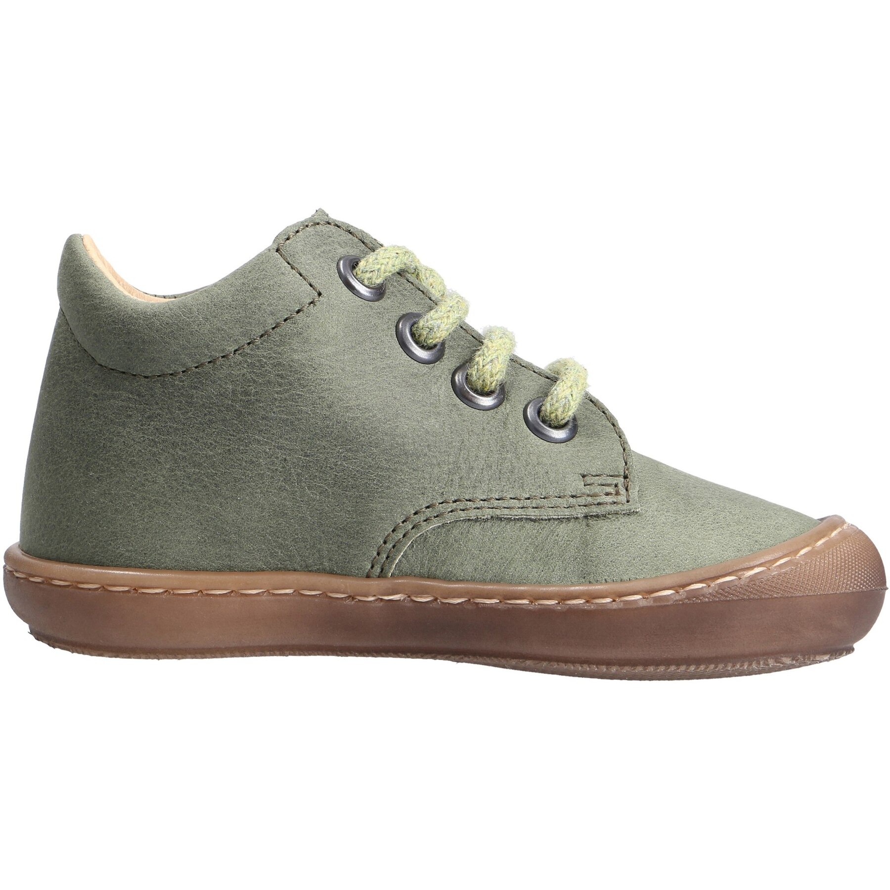 grüne lauflernschuhe seitenansicht rechts