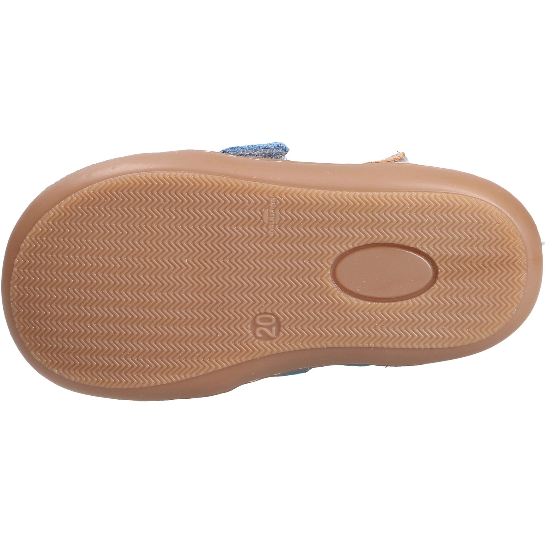 blaue lauflernschuhe sohlenansicht