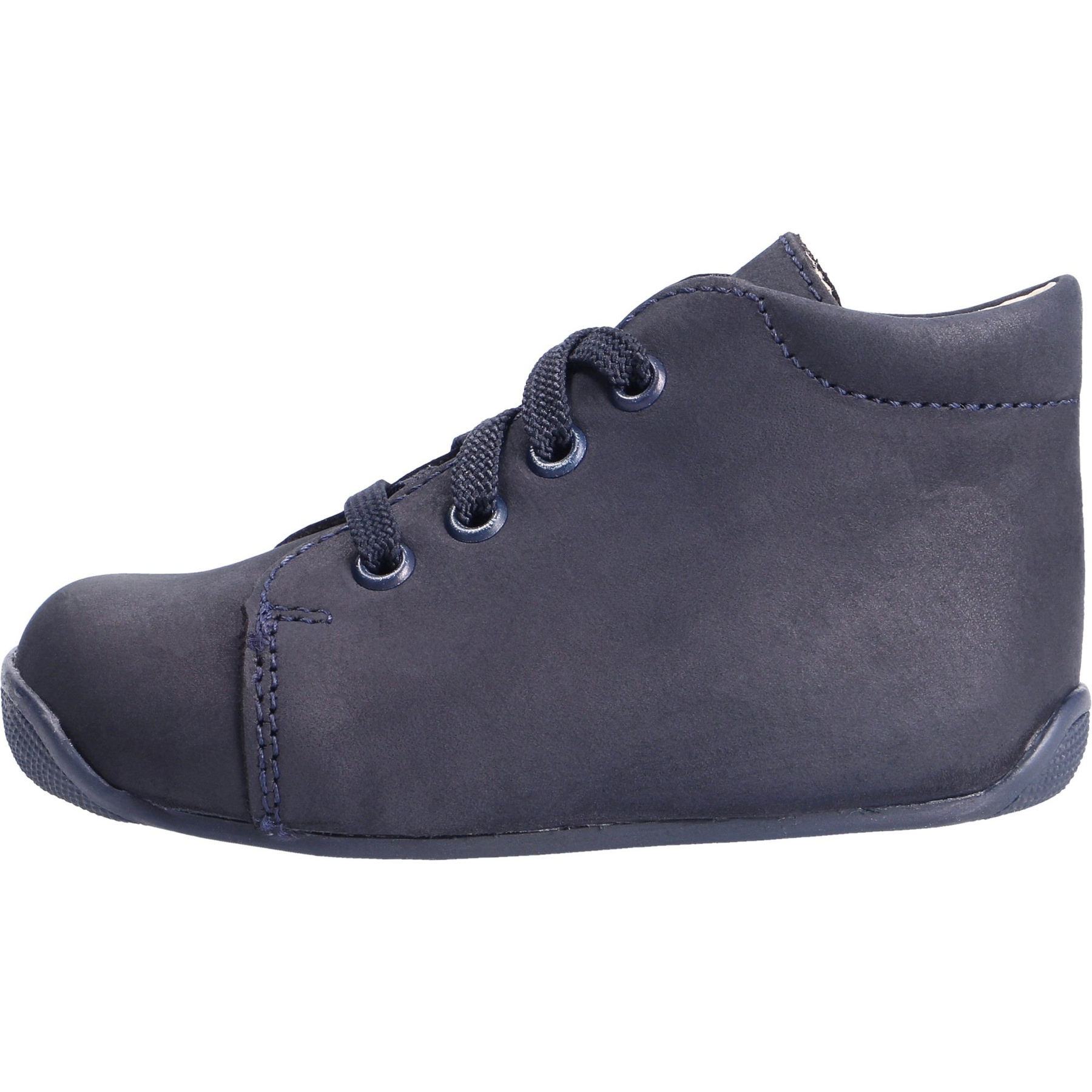 blaue lauflernschuhe seitenansicht links