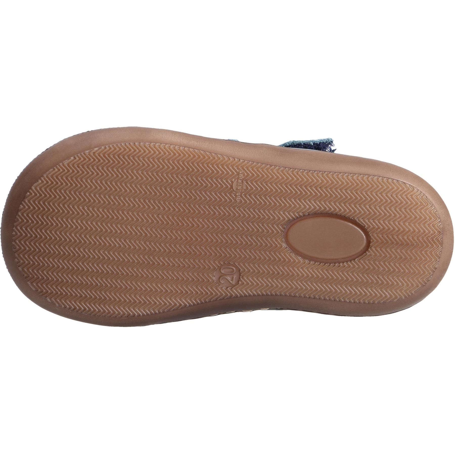 blaue lauflernschuhe sohlenansicht