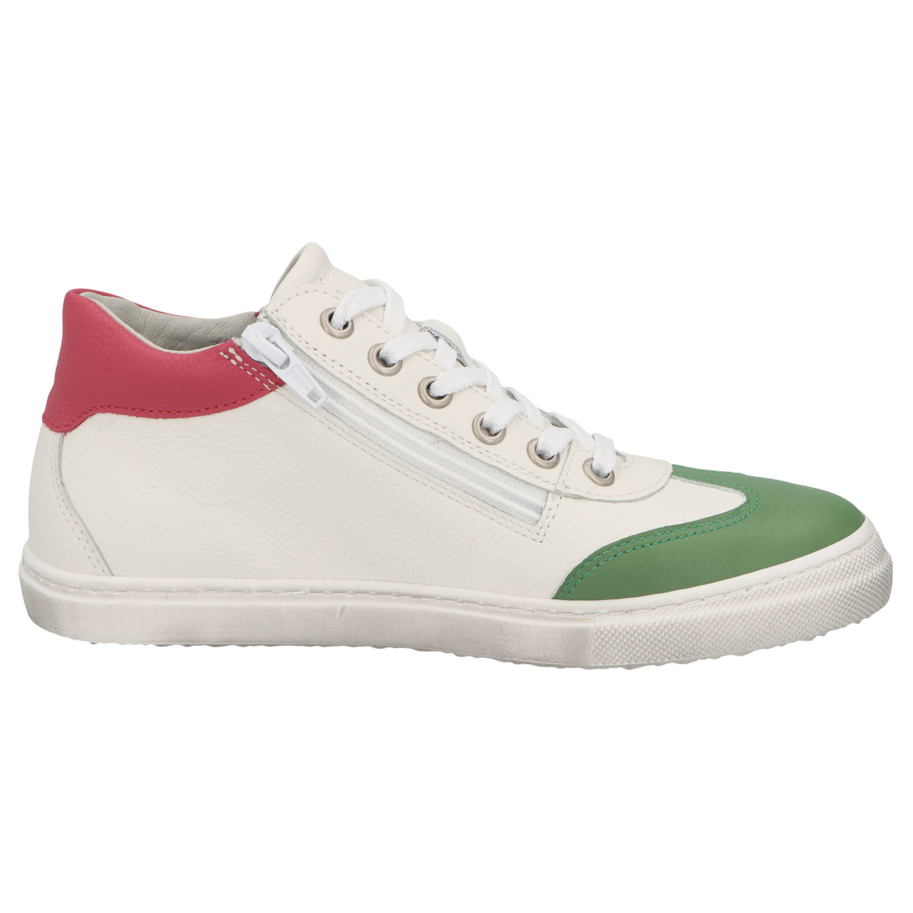 mehrfarbige mid cut seitenansicht rechts