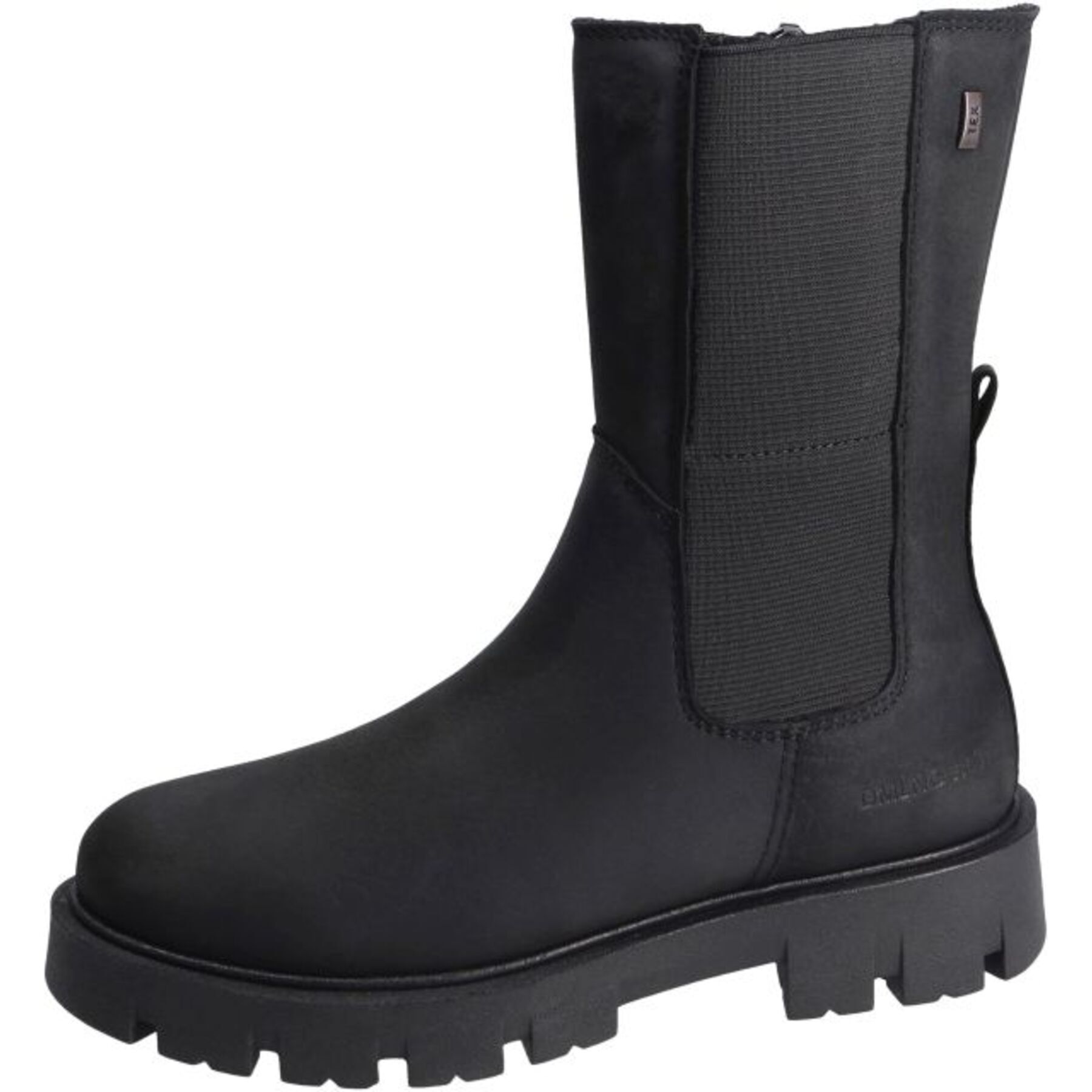 graue stiefeletten 3-4 ansicht