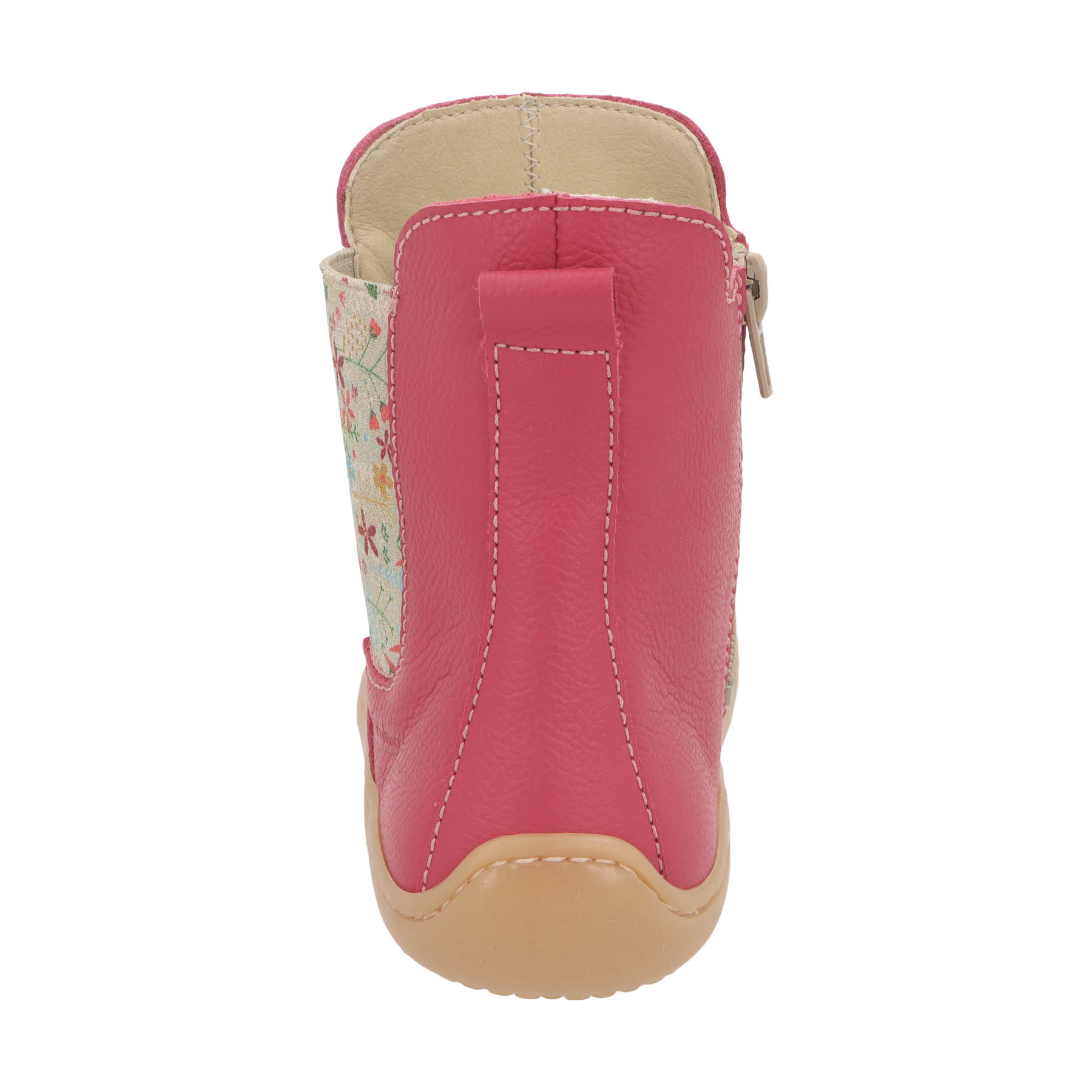 rote stiefel hinteransicht