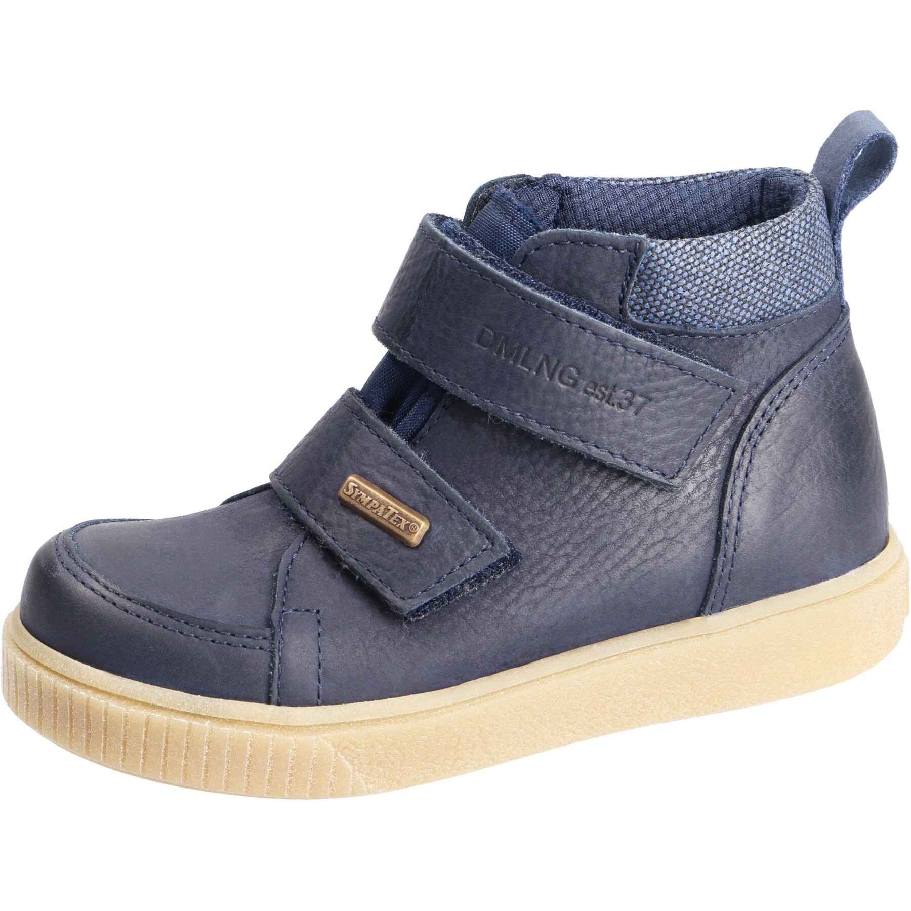 blaue mid cut 3-4 ansicht