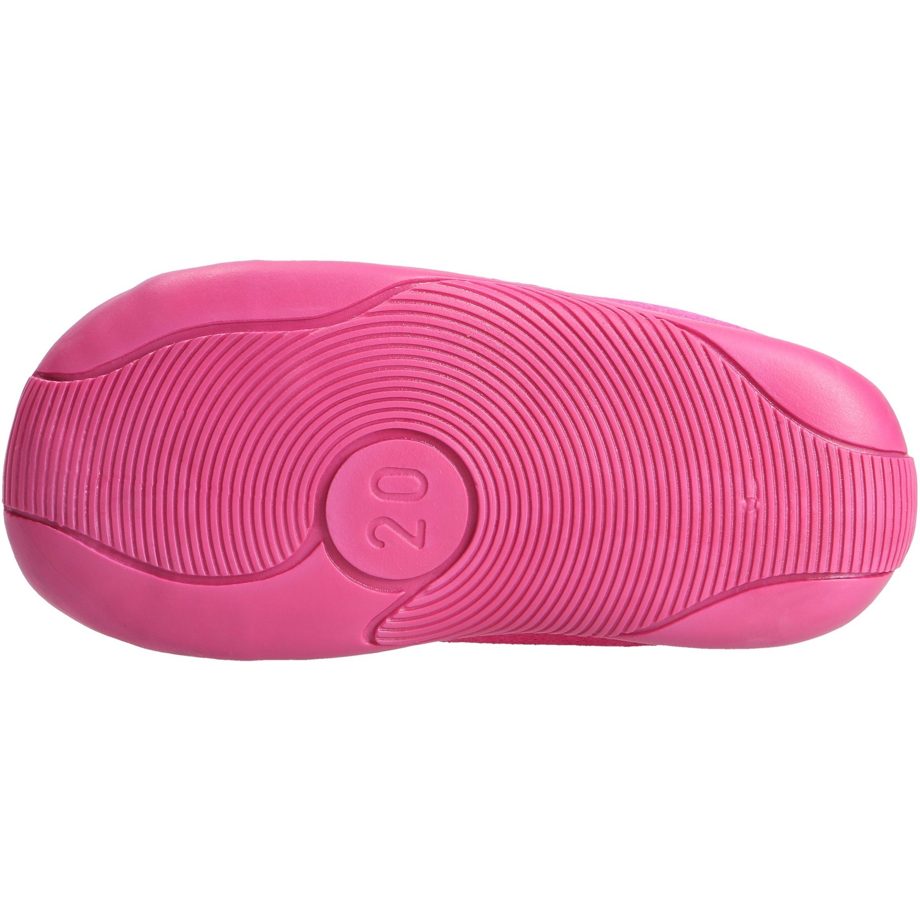 rote lauflernschuhe sohlenansicht