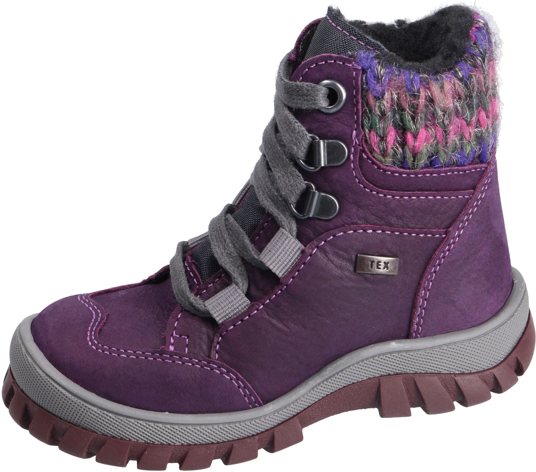 rote stiefeletten 3-4 ansicht