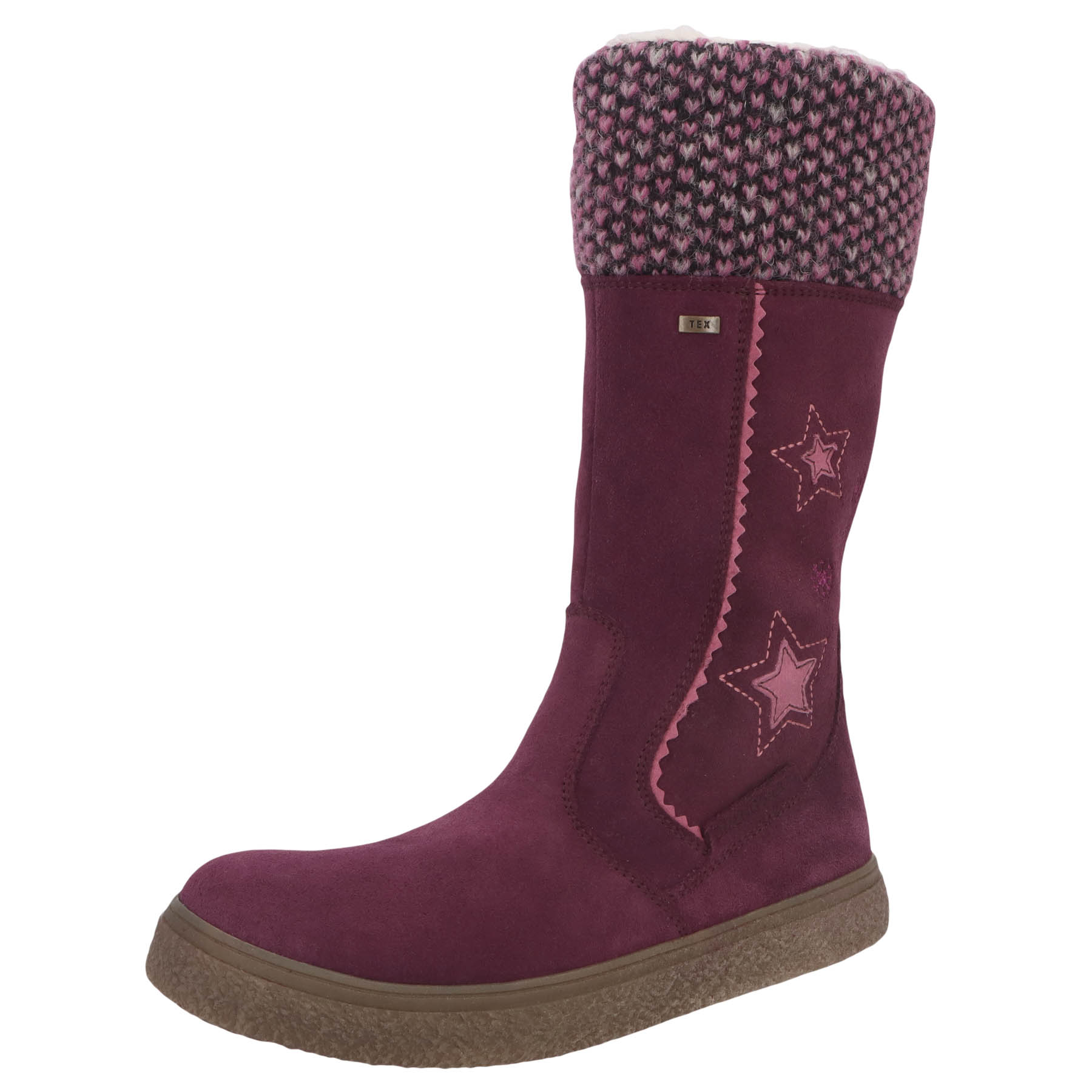 rote stiefel 3-4 ansicht