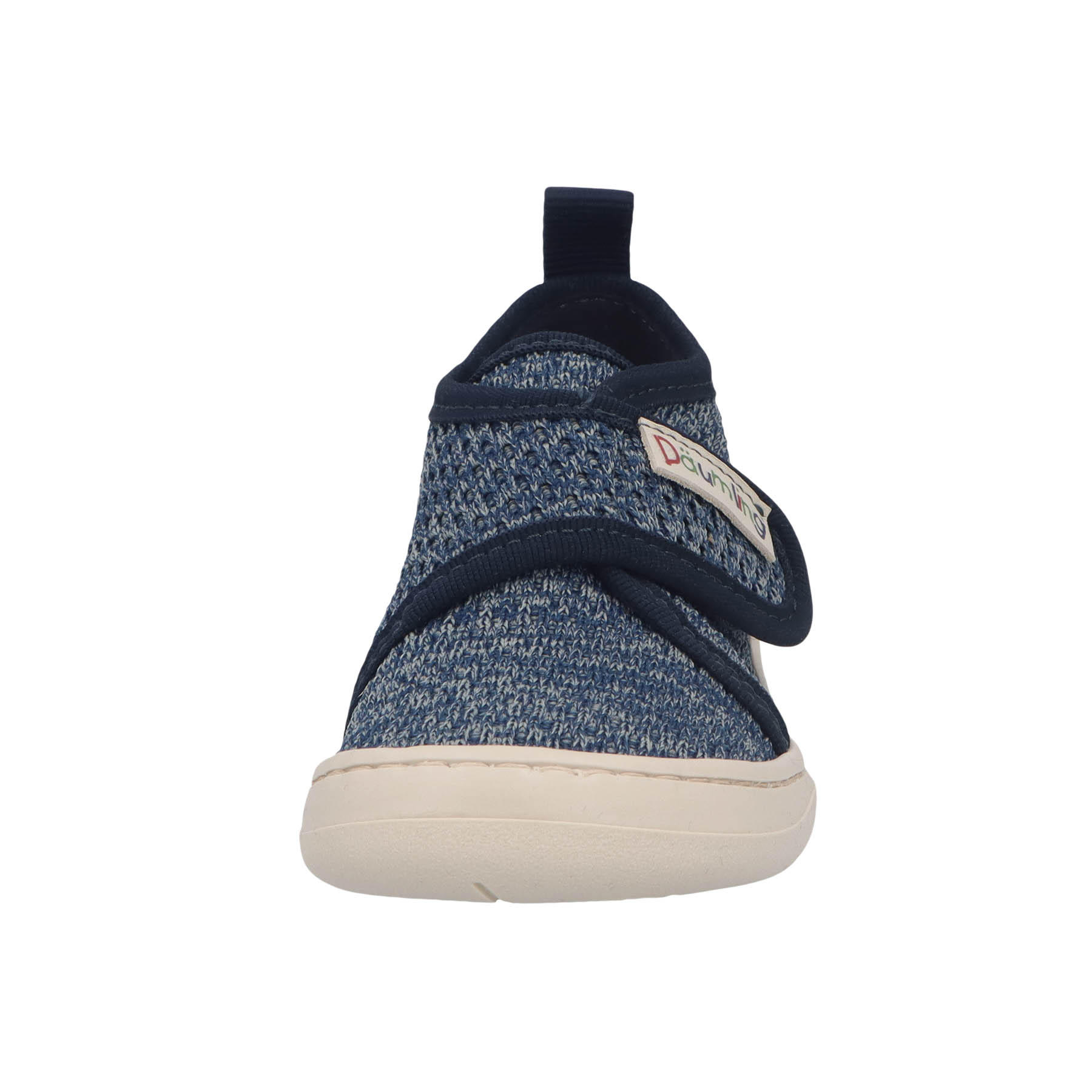 blaue lauflernschuhe vorderansicht