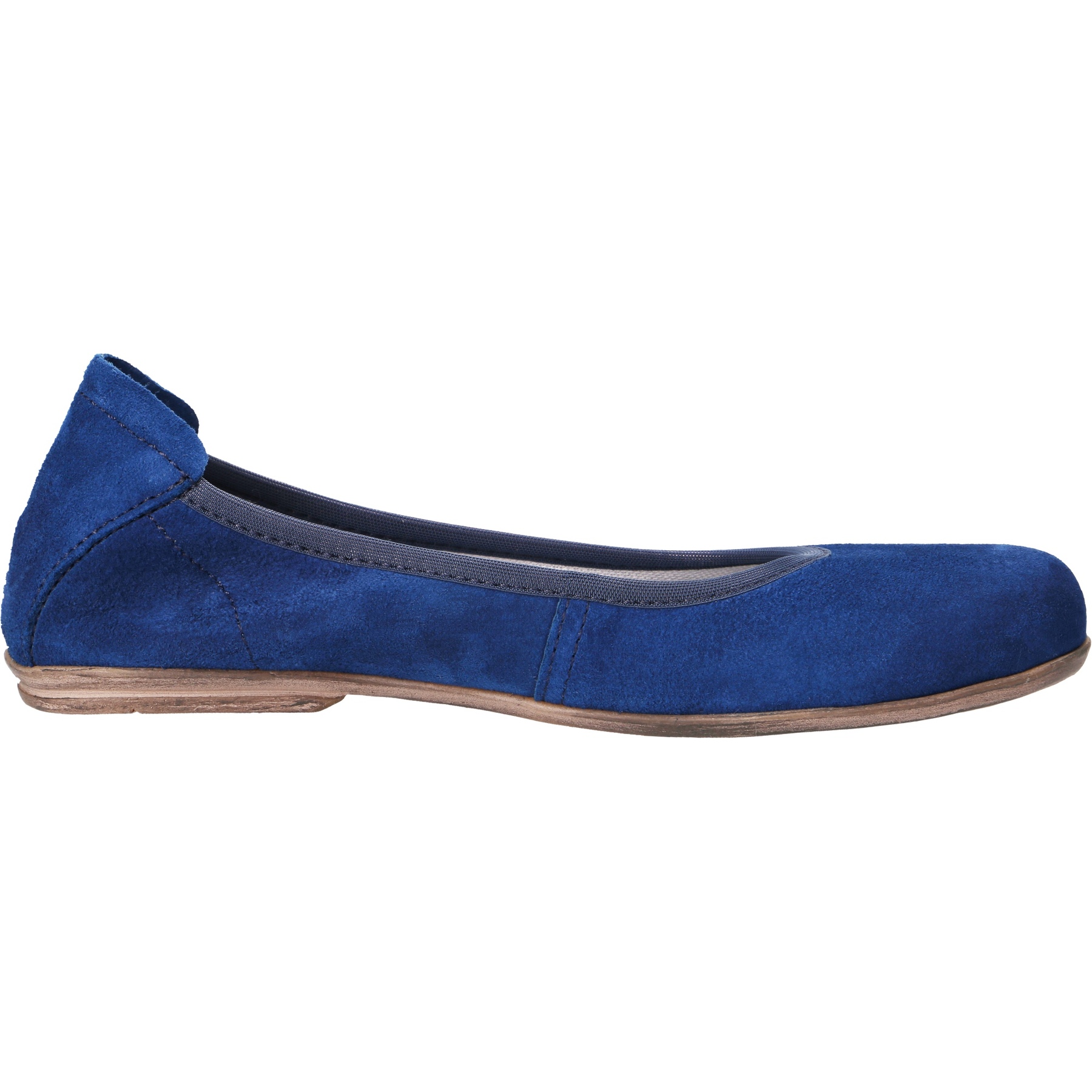 blaue ballerina seitenansicht rechts