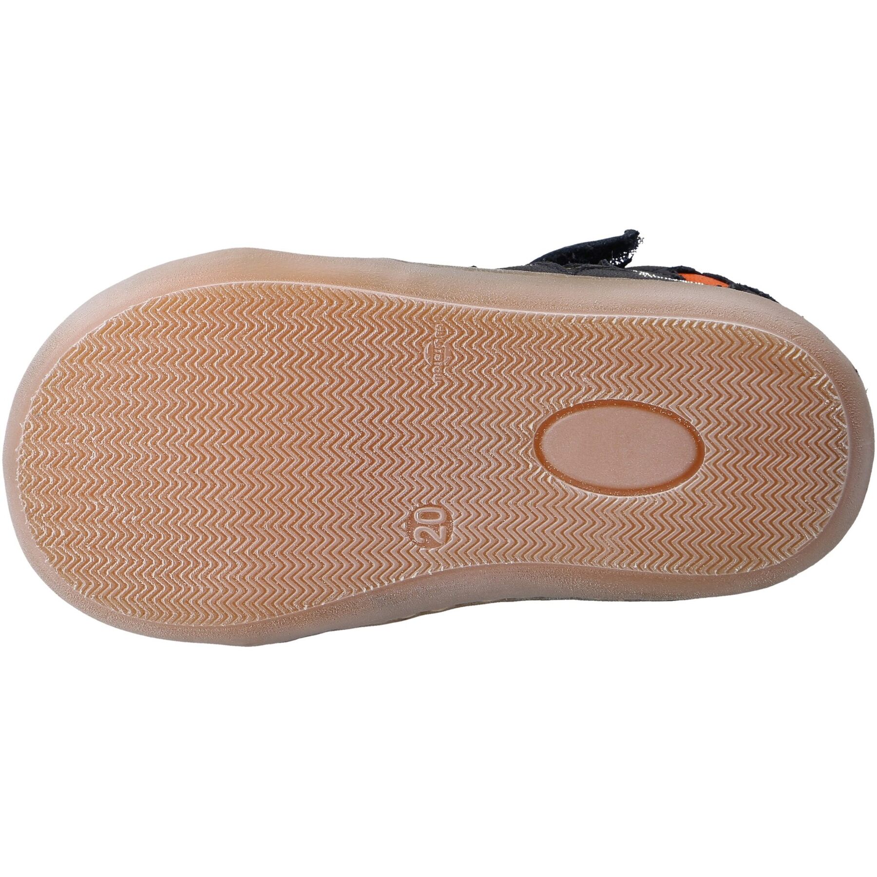 blaue lauflernschuhe sohlenansicht